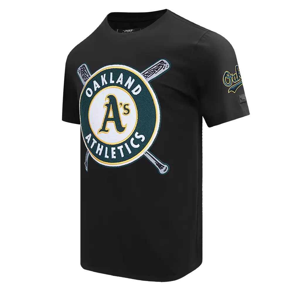 Pro Standard Men's MLB Oakland Athletics Mashup Top - Black - BLACK