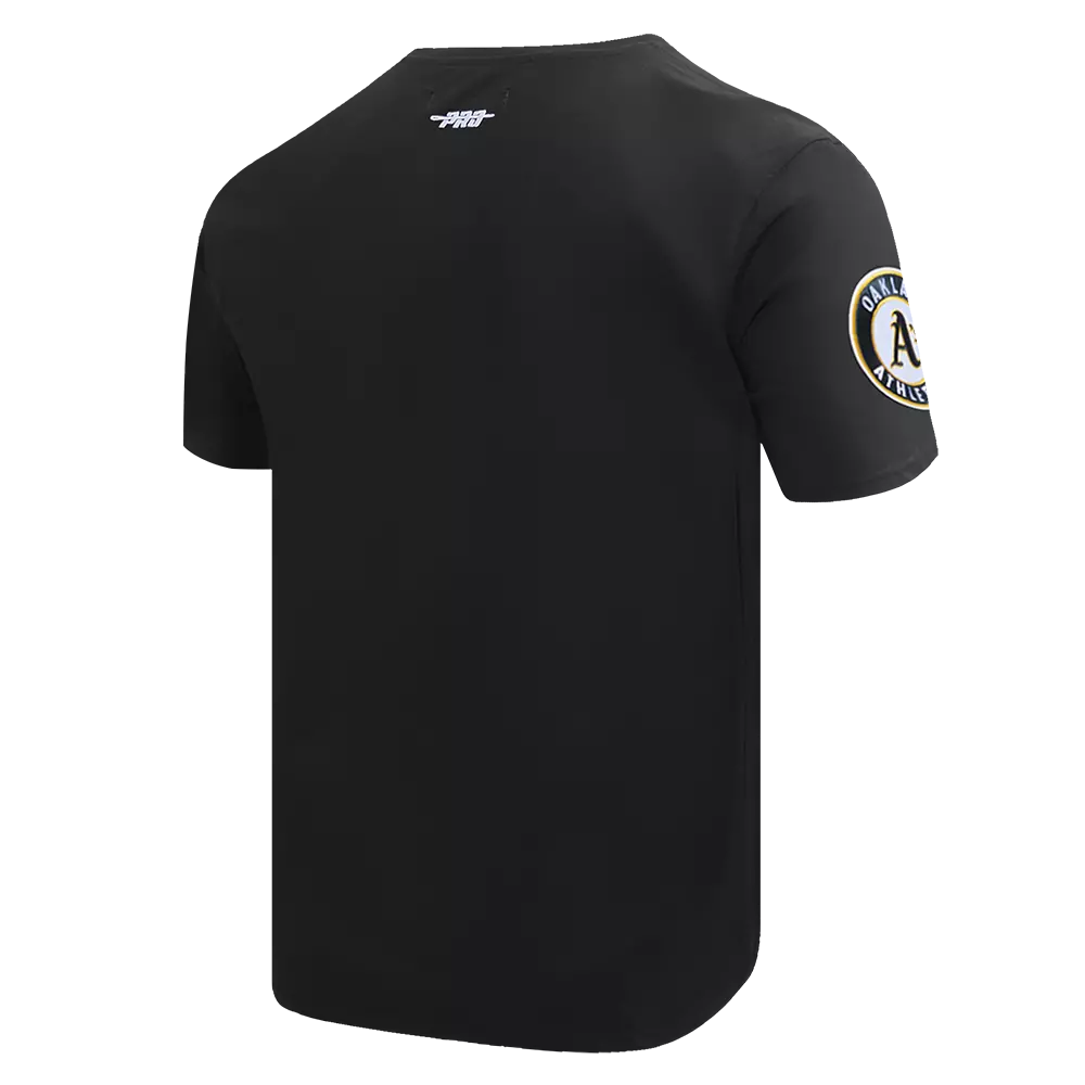 Pro Standard Men's MLB Oakland Athletics Mashup Top - Black - BLACK
