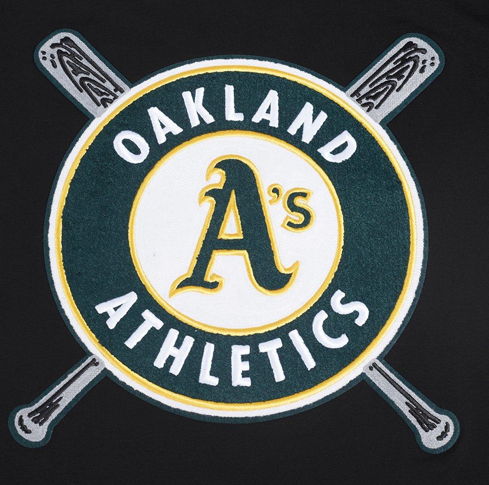 Pro Standard Men's MLB Oakland Athletics Mashup Top -Black - BLACK Thumbnail View 5