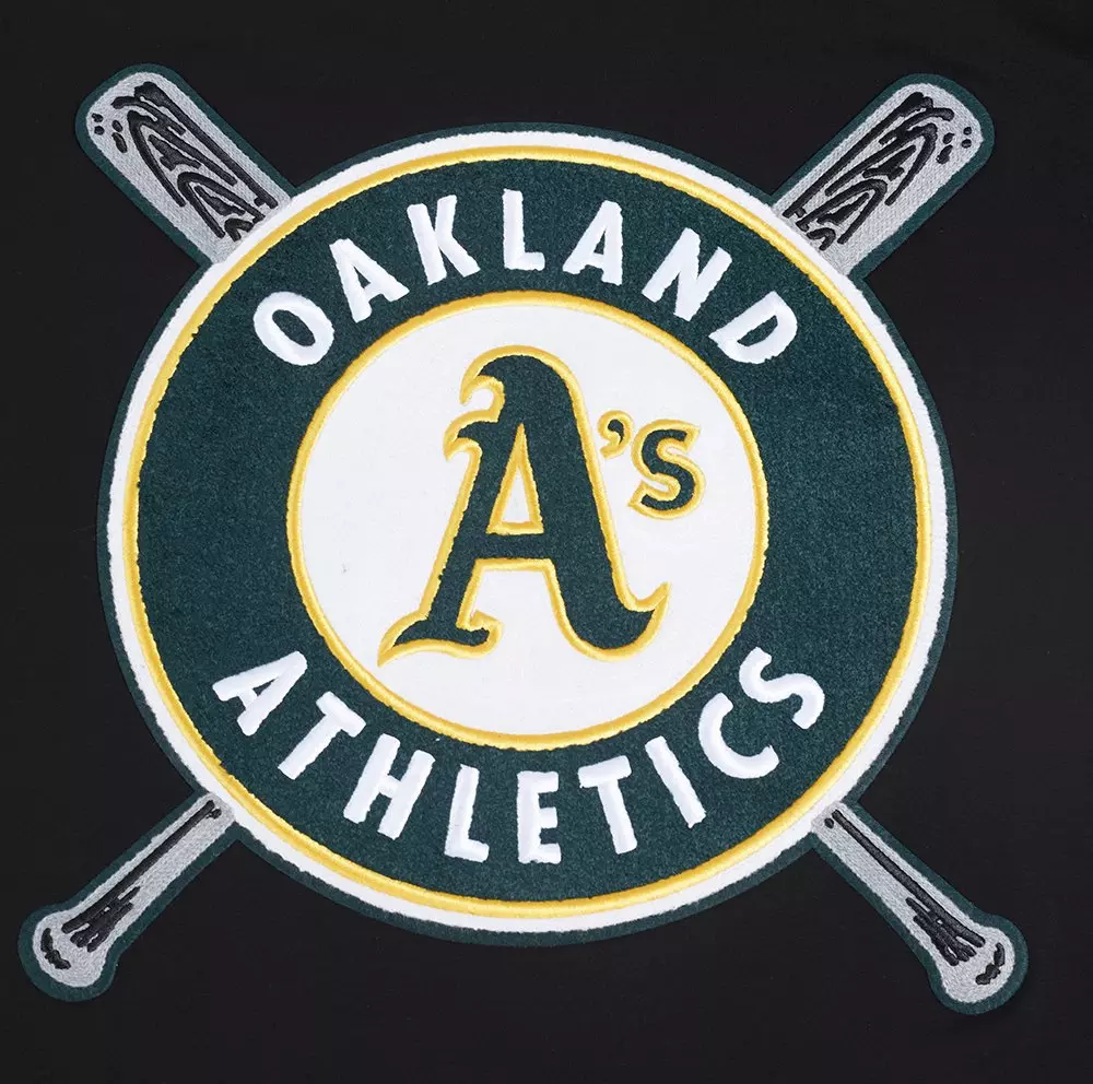 Pro Standard Men's MLB Oakland Athletics Mashup Top -Black - BLACK
