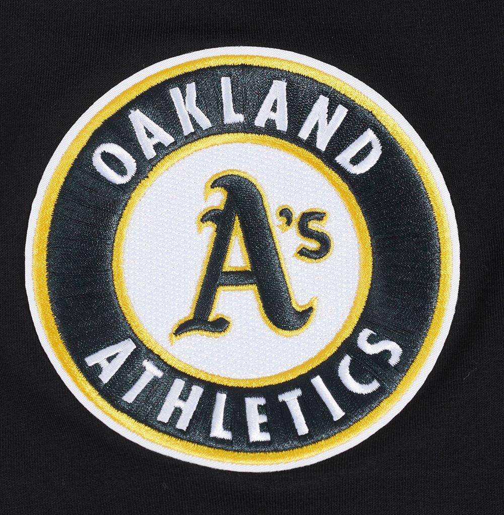 Pro Standard Men's MLB Oakland Athletics Mashup Top - Black - BLACK Thumbnail View 6
