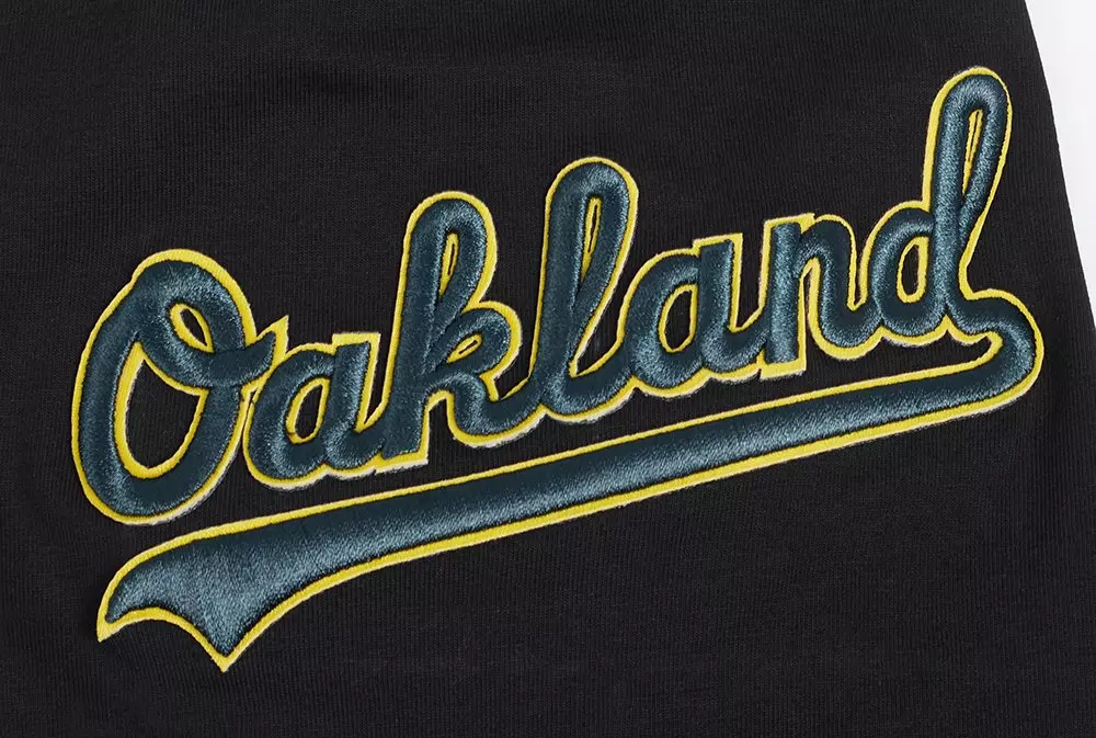 Pro Standard Men's MLB Oakland Athletics Mashup Top -Black - BLACK