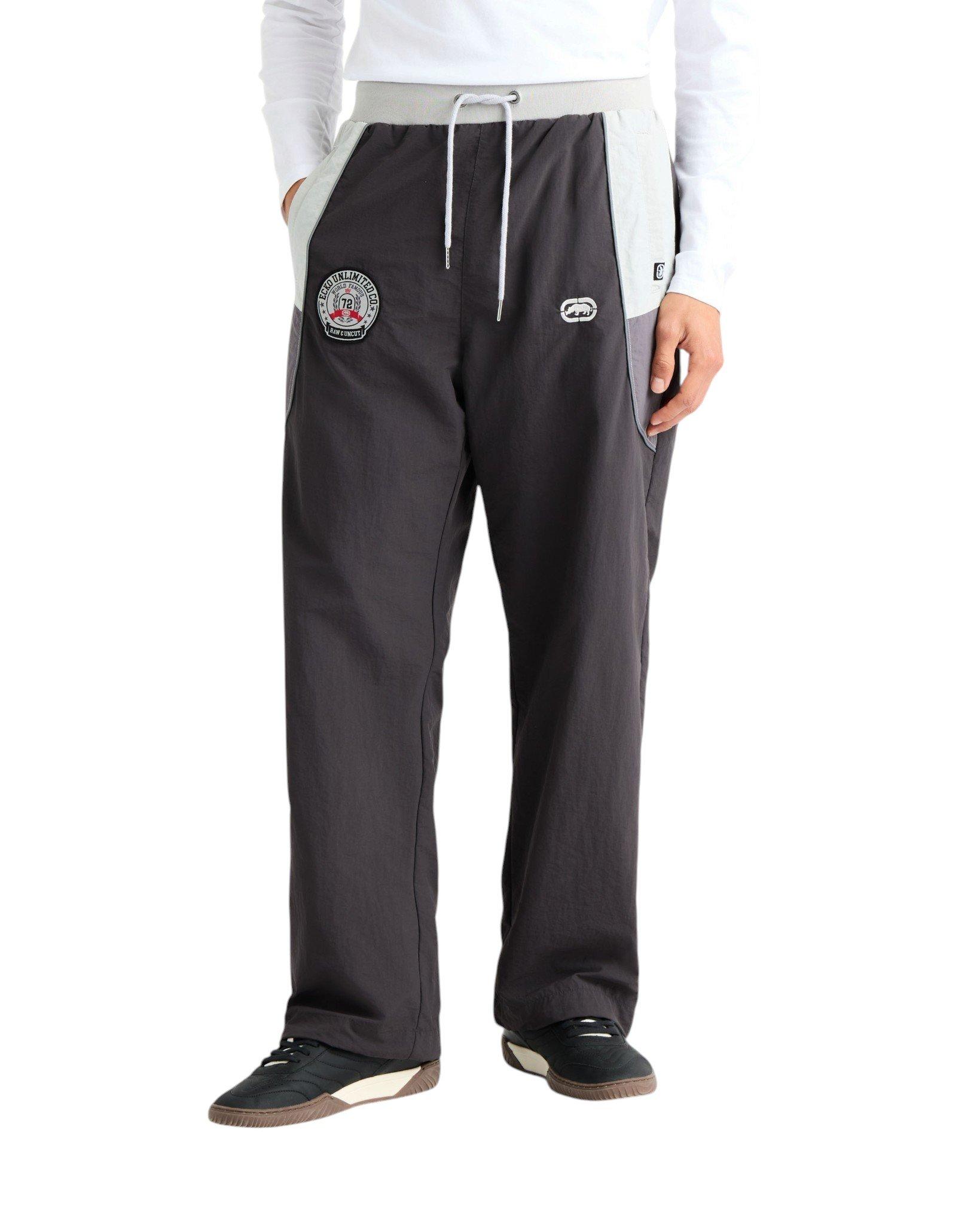 ecko unltd. Men's Desmo Track Pants - Charcoal - CHARCOAL