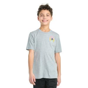 adidas Big Boys' Short Sleeve Daydream Shoebox Tee -Grey