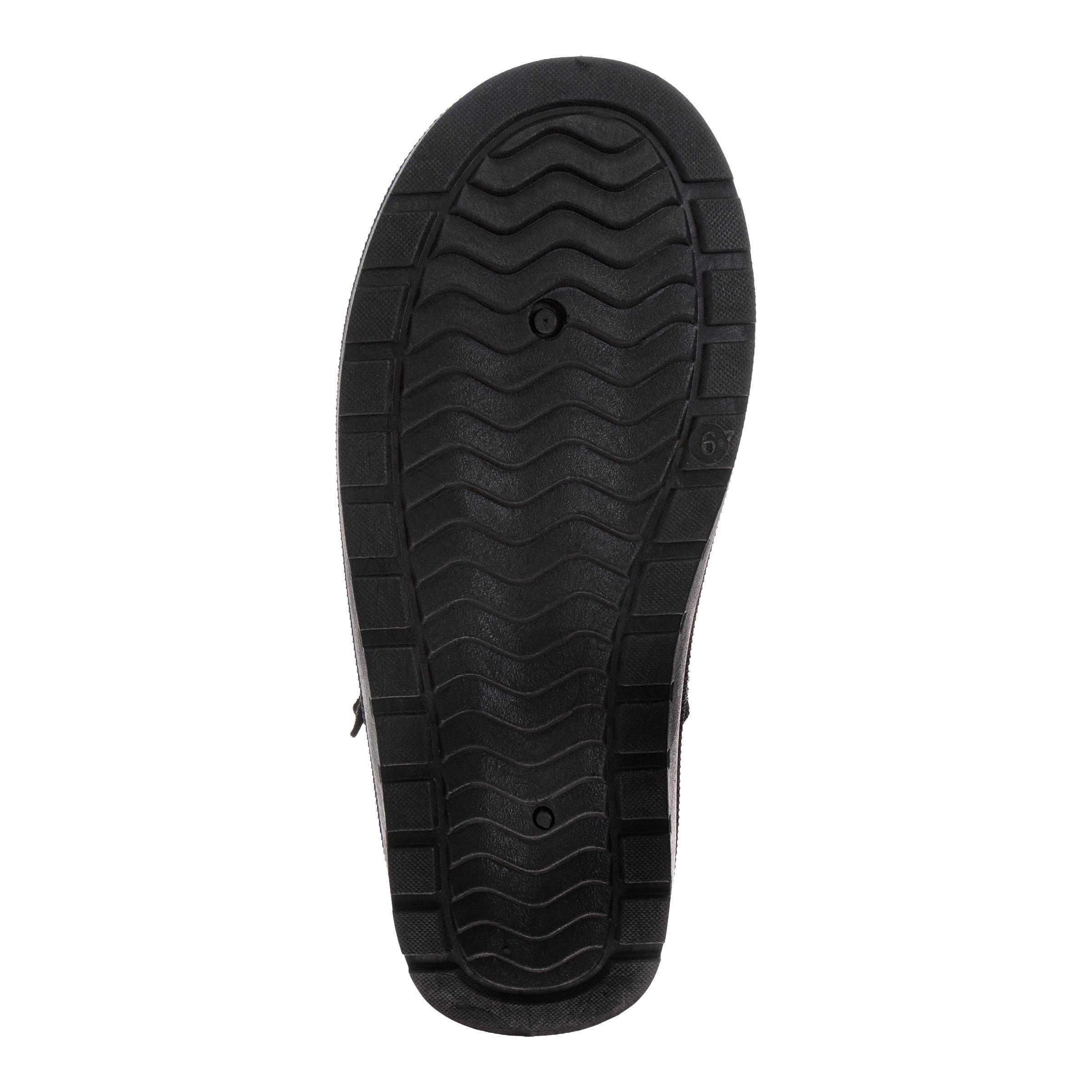 Avalanche Faux Suede Winter "Black" Women's Shoe - BLACK