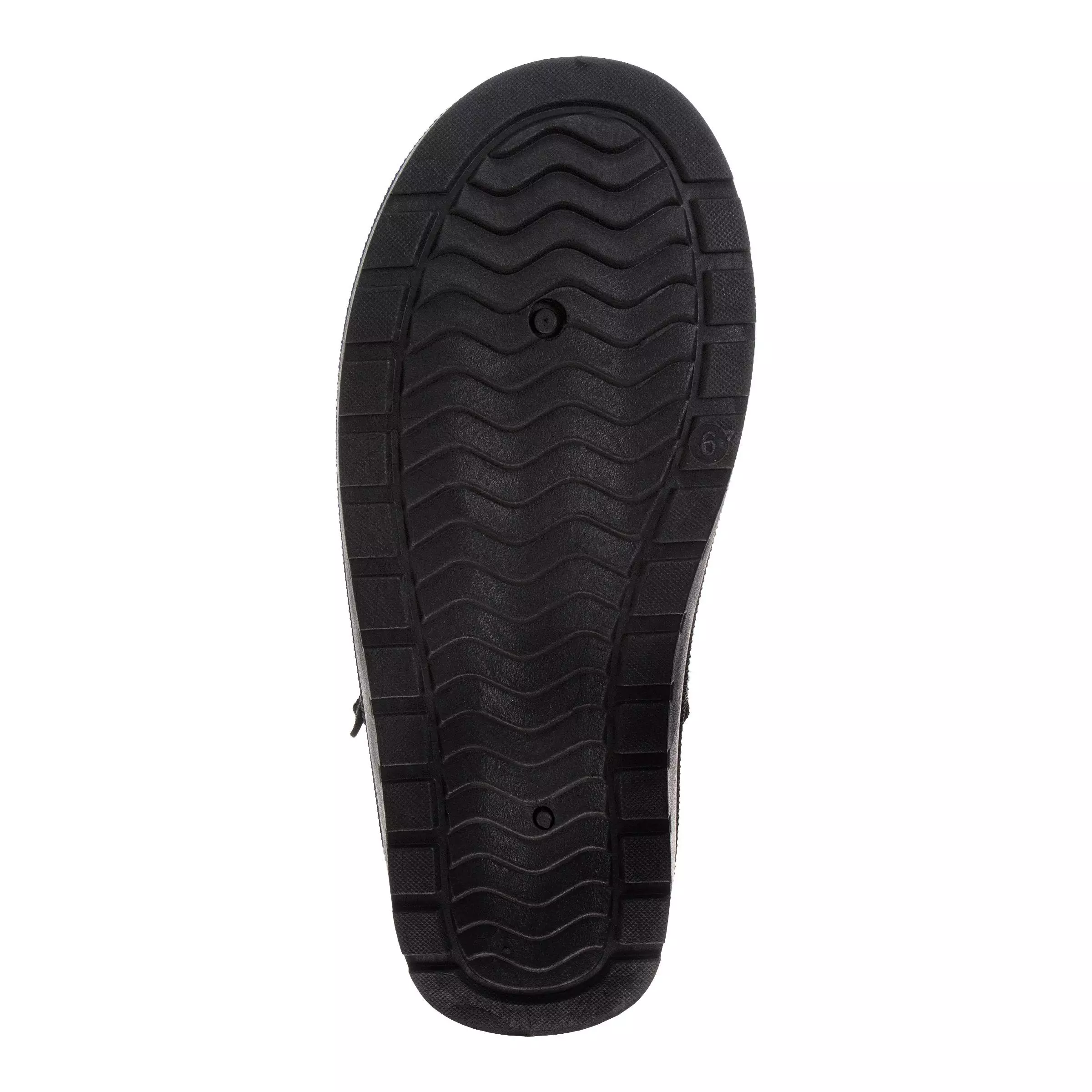 Avalanche Faux Suede Winter "Black" Women's Shoe - BLACK