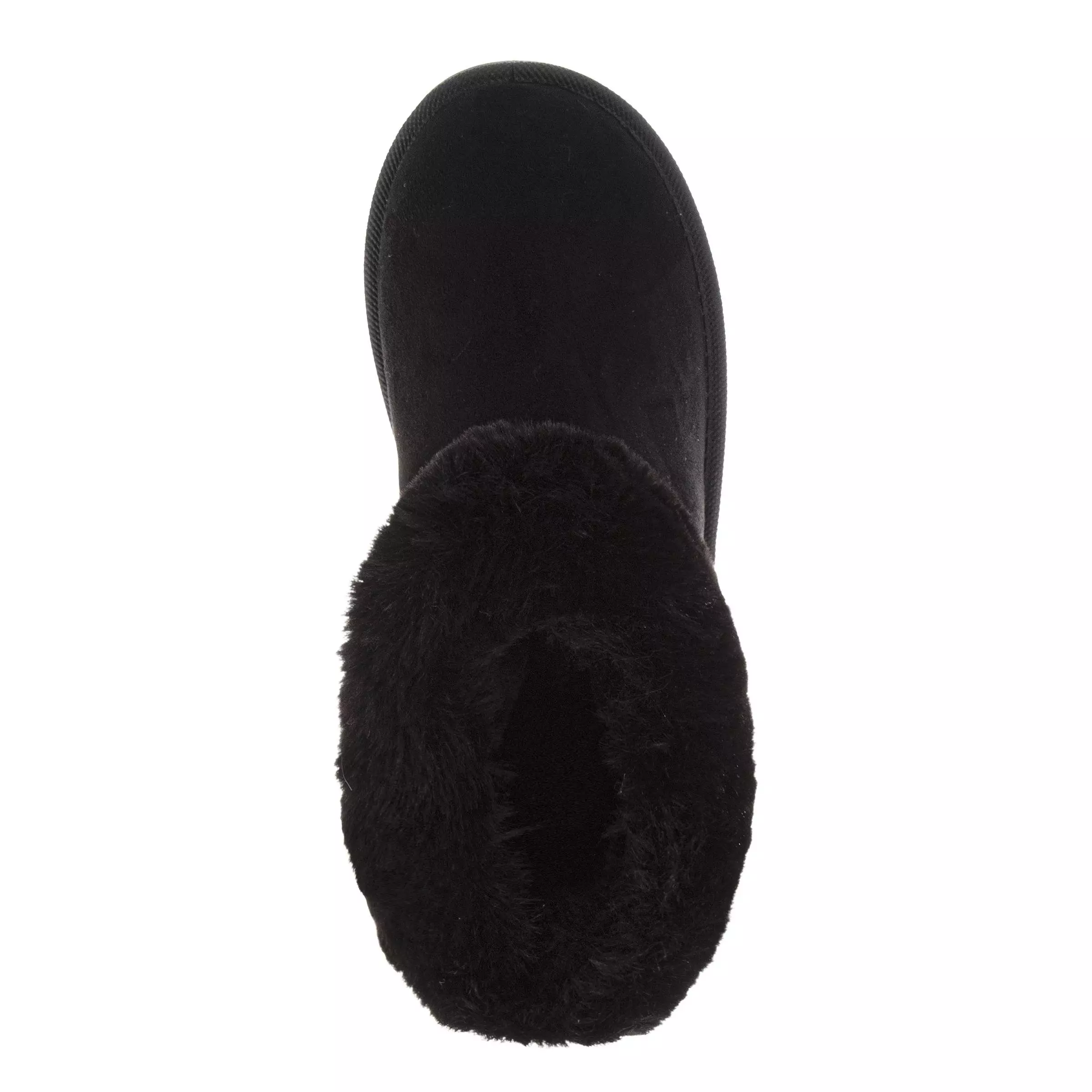 Avalanche Faux Suede Winter "Black" Women's Shoe - BLACK