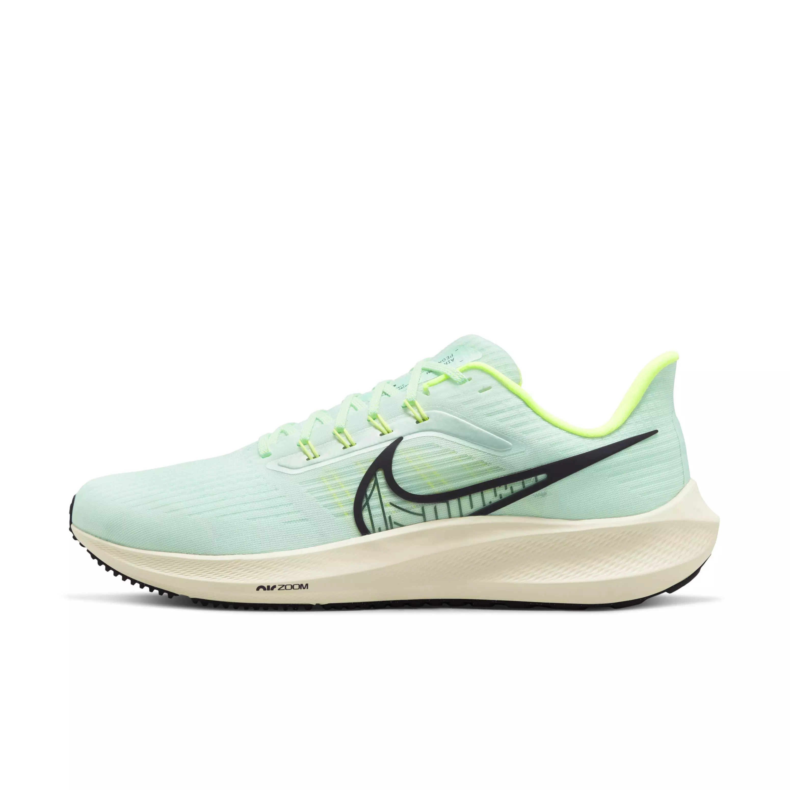 Nike Pegasus 39 "Barely Green/Cave Purple/Mint Foam/Volt" Men's Running Shoe - GREEN