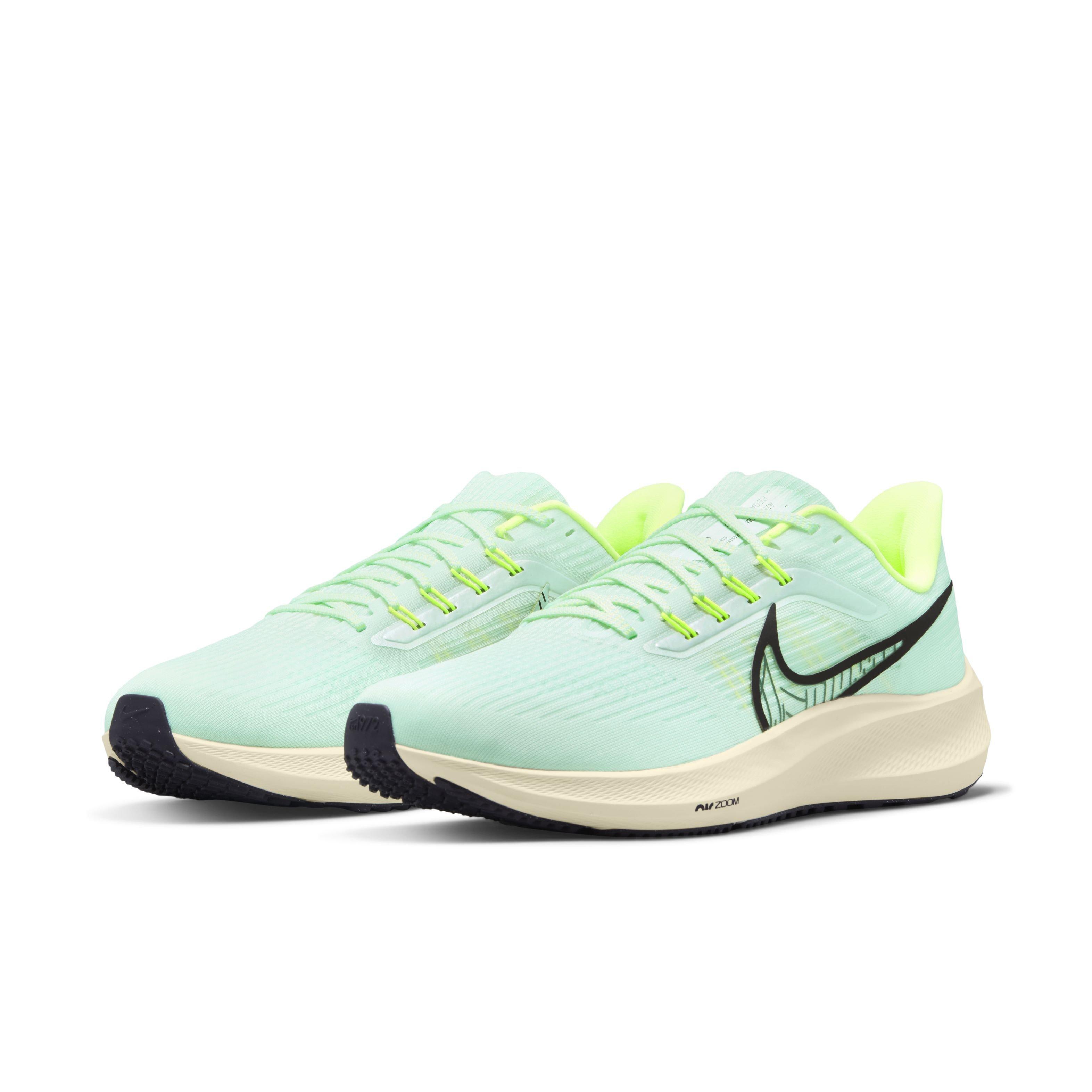 Nike Pegasus 39 "Barely Green/Cave Purple/Mint Foam/Volt" Men's Running Shoe - GREEN Thumbnail View 3