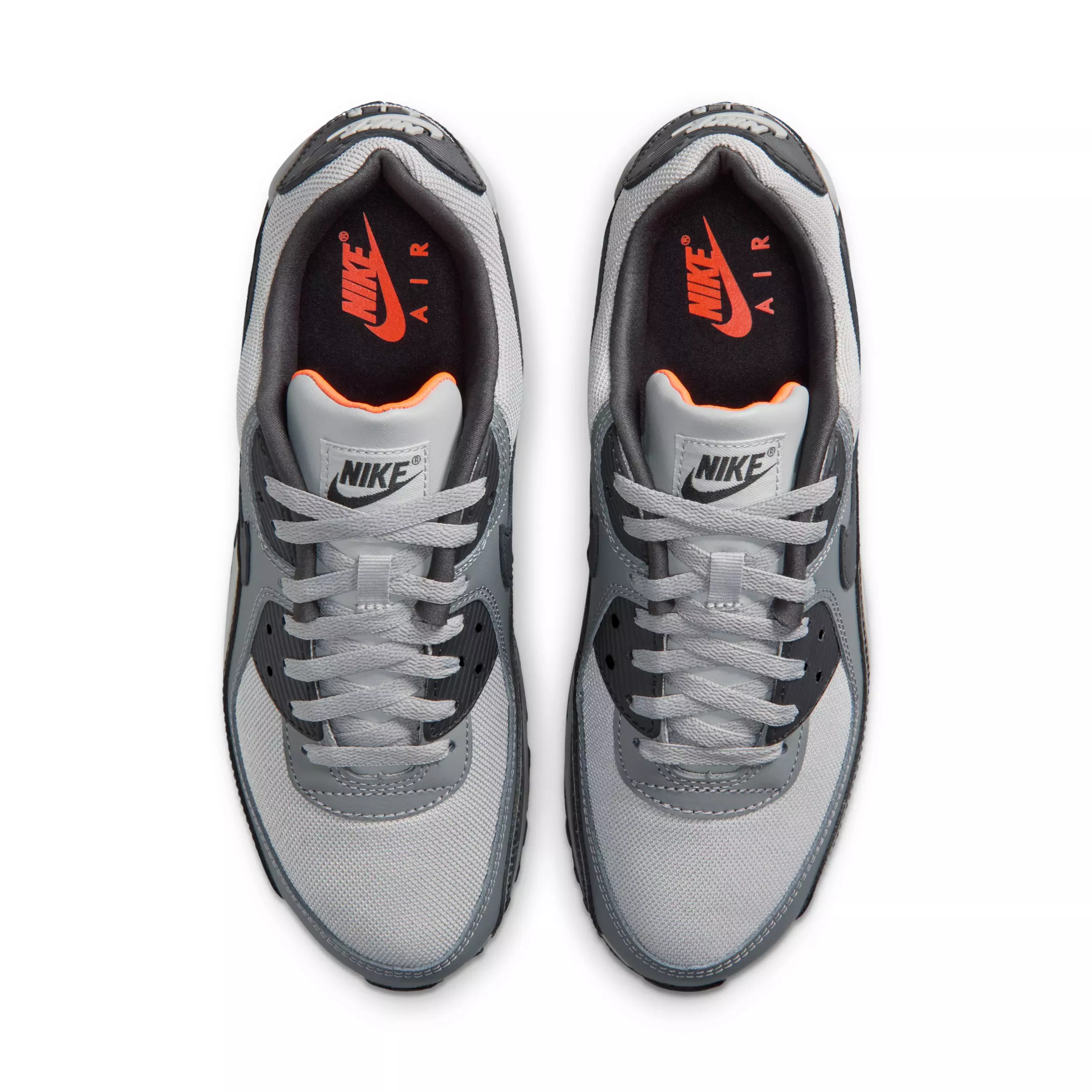 Nike Air Max 90 Premium "Multi-Color/Multi-Color/Hyper Crimson/Black" Men's Shoe - MULTI COLOR/MULTI COLOR/CRIMSON/BLACK