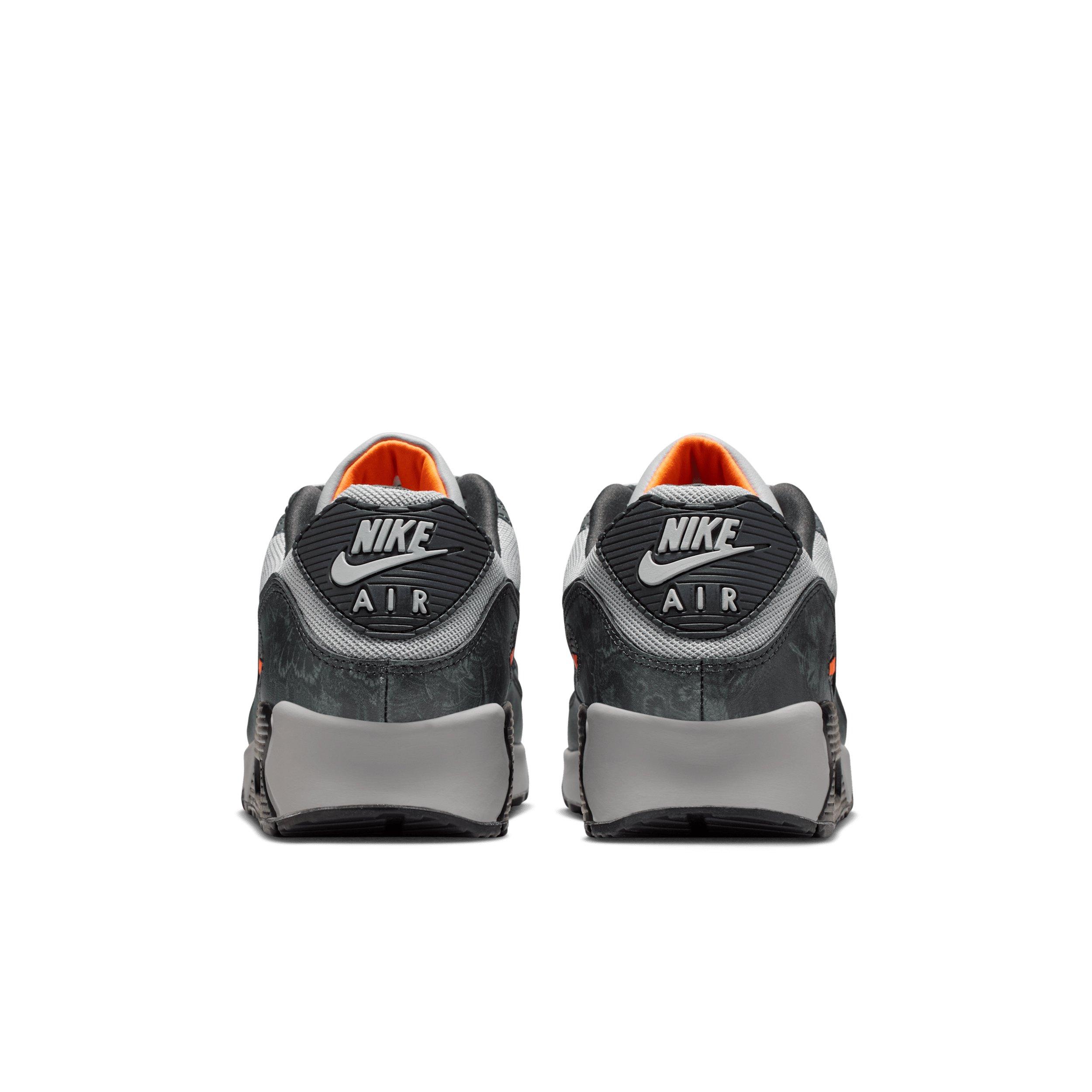 Nike Air Max 90 Premium "Multi-Color/Multi-Color/Hyper Crimson/Black" Men's Shoe - MULTI COLOR/MULTI COLOR/CRIMSON/BLACK