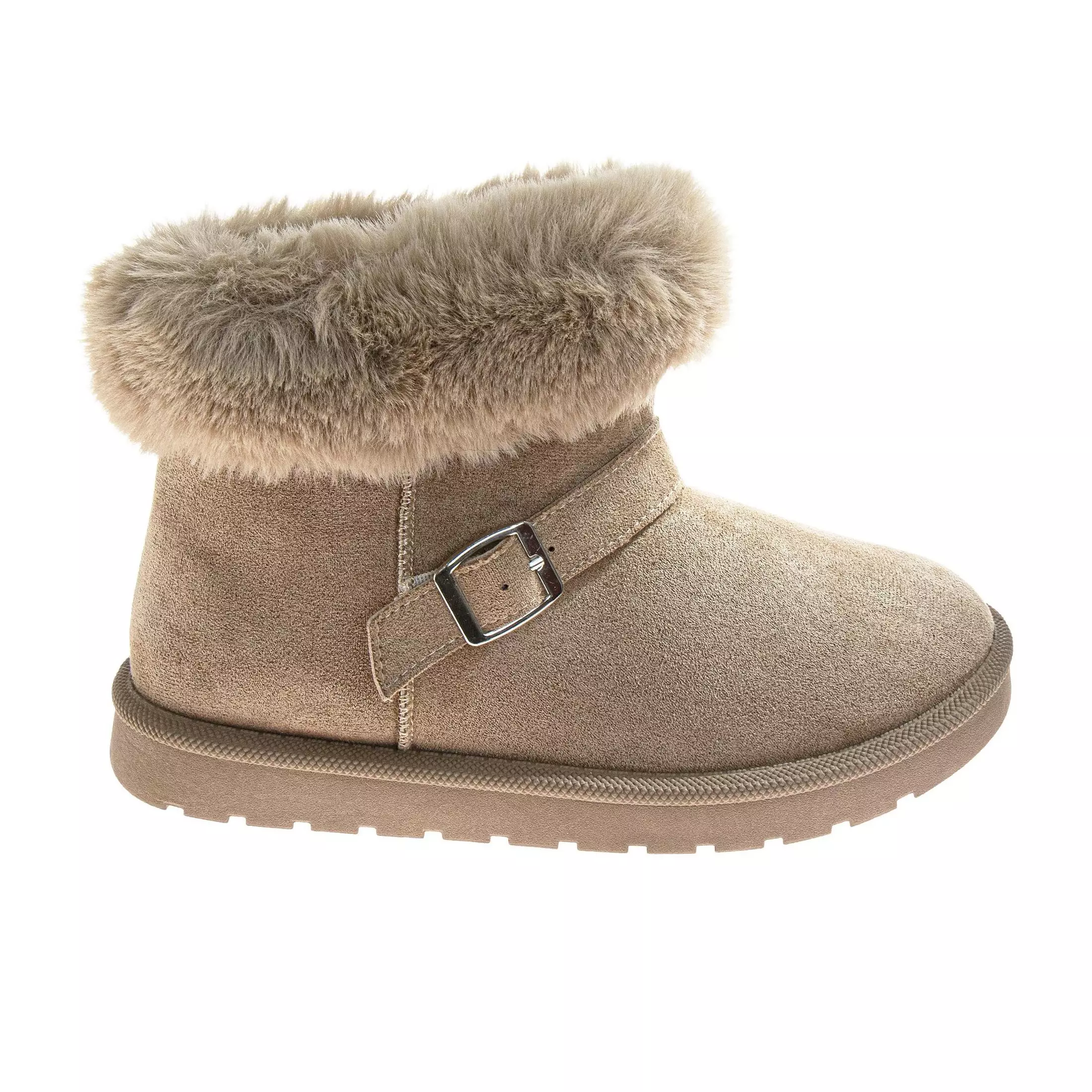 Avalanche Faux Suede Winter "Sand" Women's Shoe - SAND