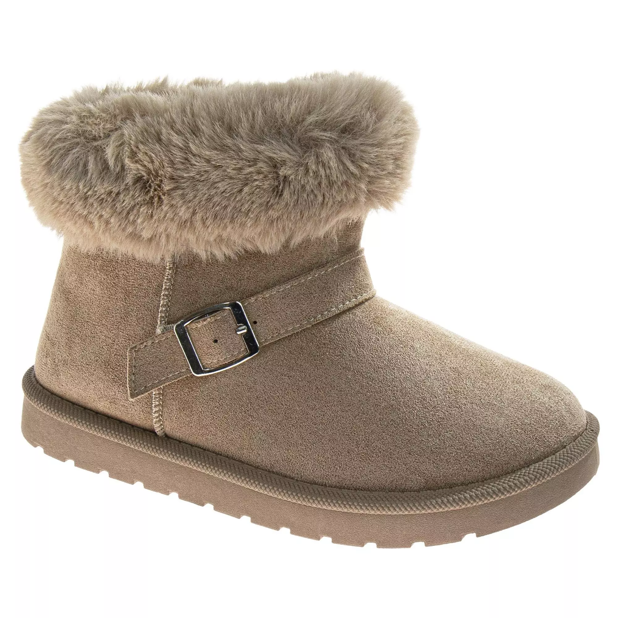 Avalanche Faux Suede Winter "Sand" Women's Shoe - SAND