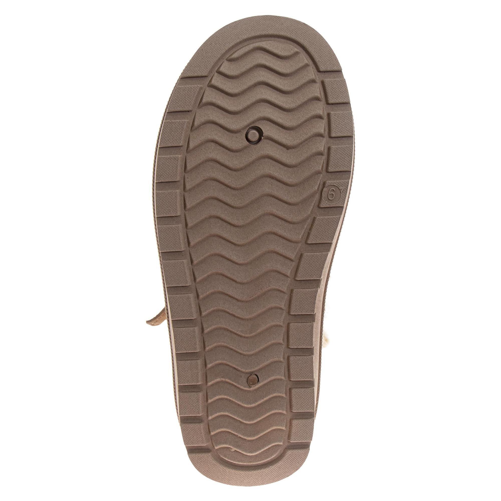 Avalanche Faux Suede Winter "Sand" Women's Shoe - SAND