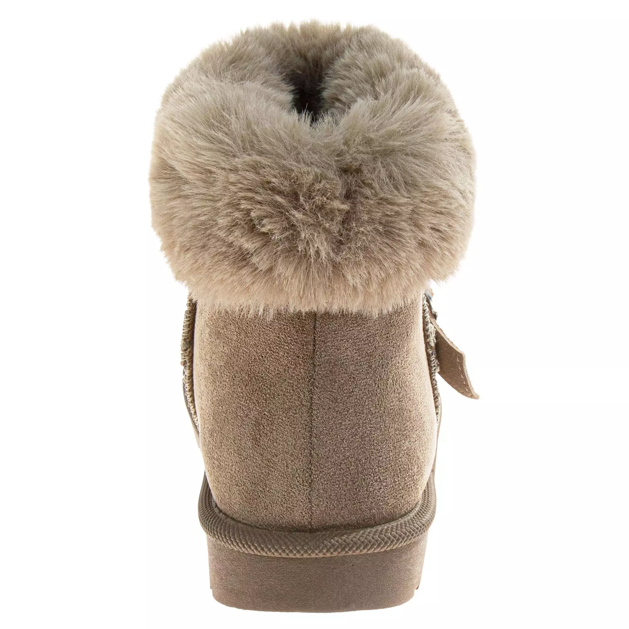 Avalanche Faux Suede Winter "Sand" Women's Shoe - SAND
