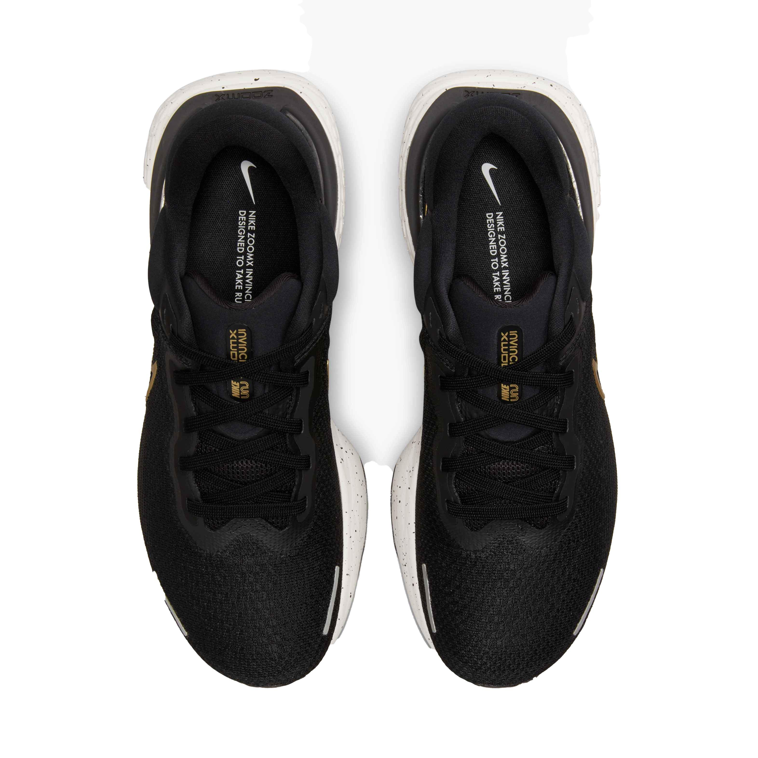 Nike odyssey react black on sale gold