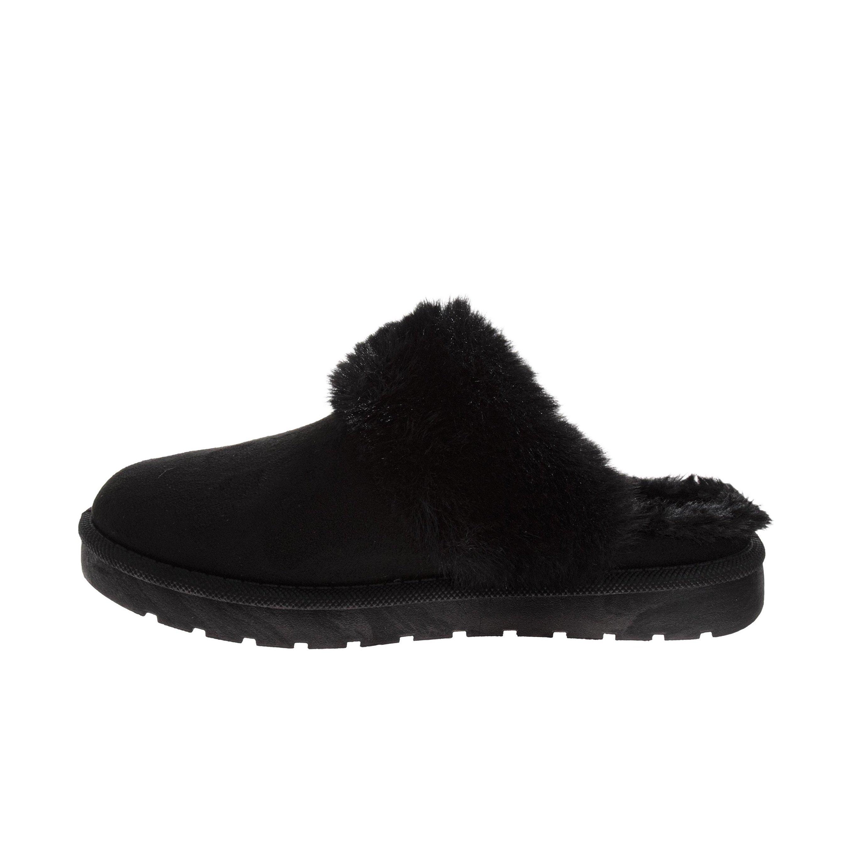Avalanche Faux Fur "Black" Women's Shoe - BLACK