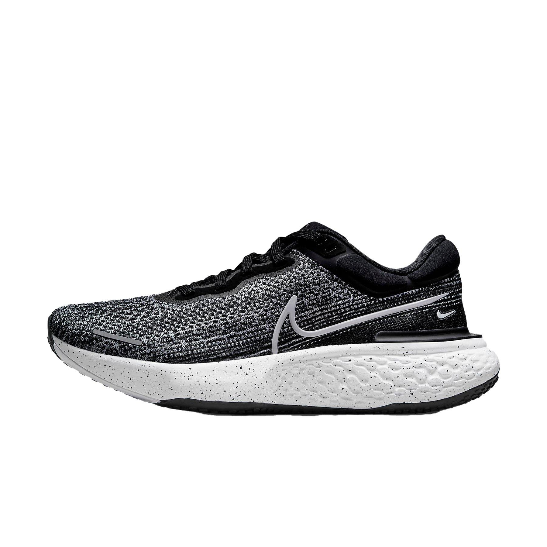 Nike ZoomX Invincible Run Flyknit "White/Black" Men's Running Shoe - WHITE Thumbnail View 2