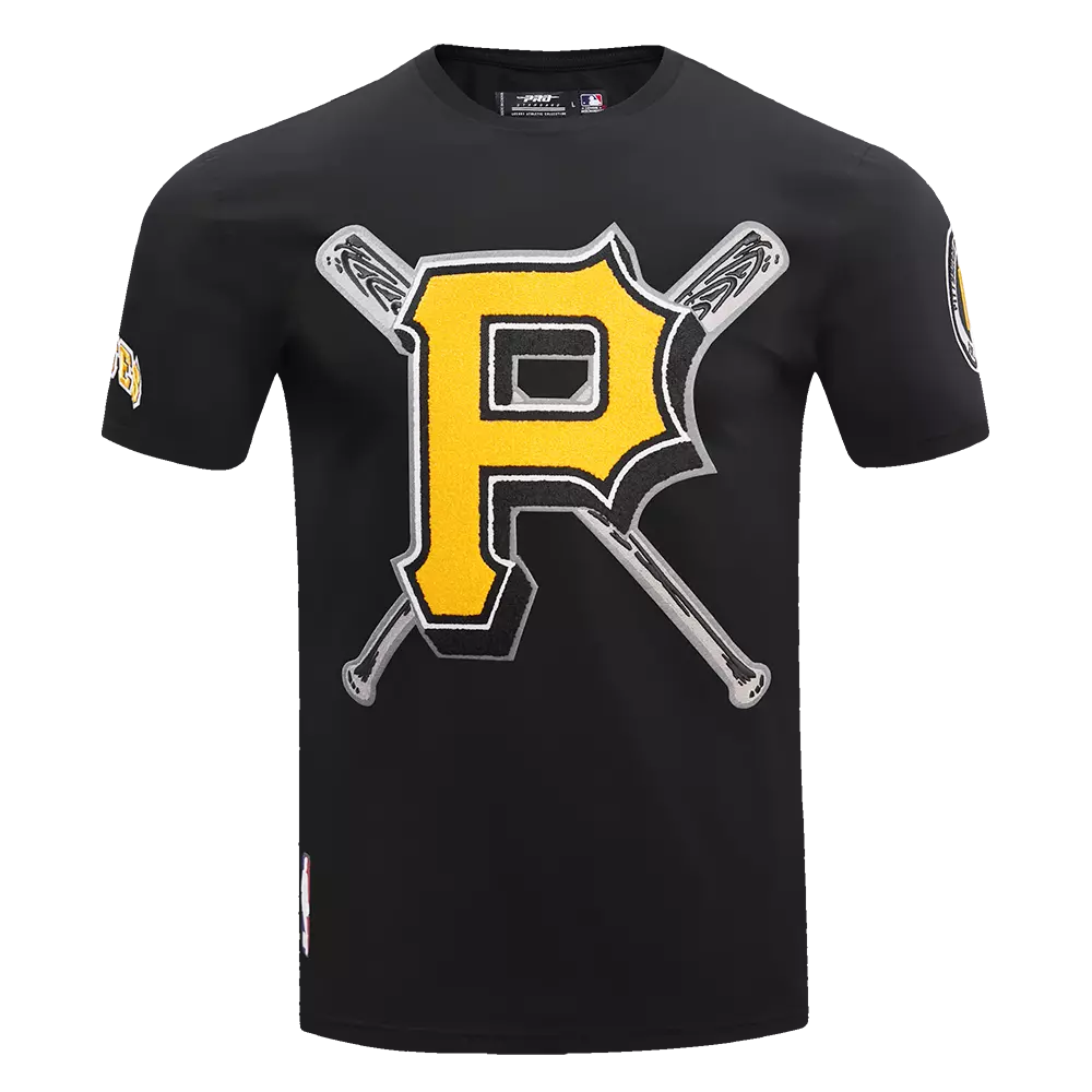 Pro Standard Men's MLB Pittsburgh Pirates Mashup Top - Black - BLACK
