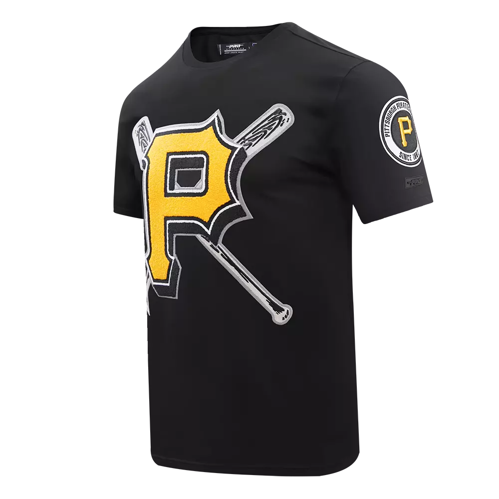 Pro Standard Men's MLB Pittsburgh Pirates Mashup Top - Black - BLACK