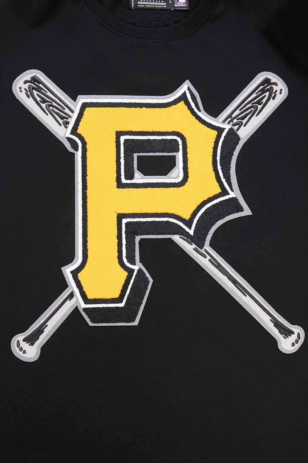 Pro Standard Men's MLB Pittsburgh Pirates Mashup Top -Black - BLACK Thumbnail View 5