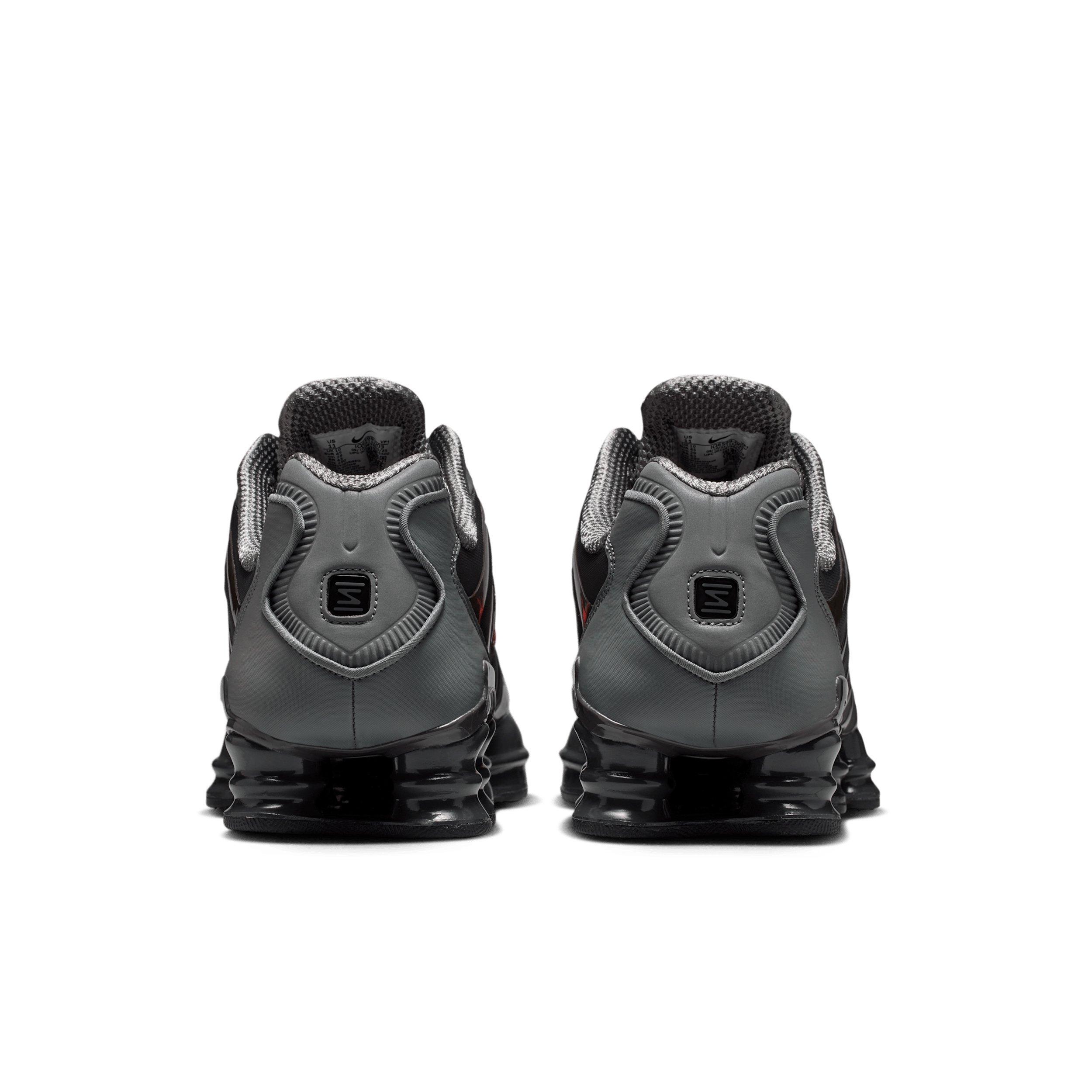 Nike Shox TL "Smoke Grey/Medium Ash/Anthracite/Bright Crimson" Men's Shoe - GREY/MD ASH/ANTHRACITE/CRIMSON Thumbnail View 5