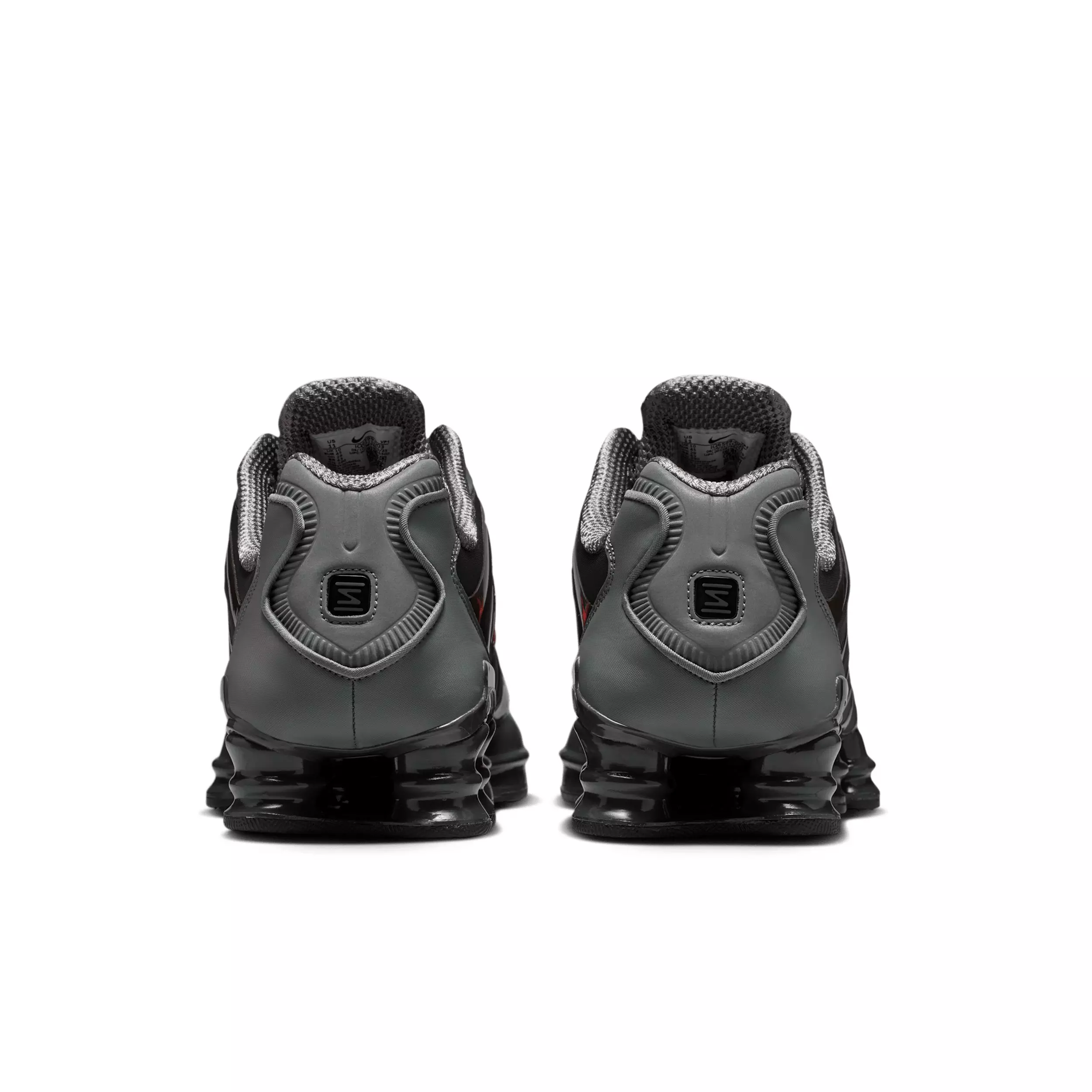 Nike Shox TL "Smoke Grey/Medium Ash/Anthracite/Bright Crimson" Men's Shoe - GREY/MD ASH/ANTHRACITE/CRIMSON