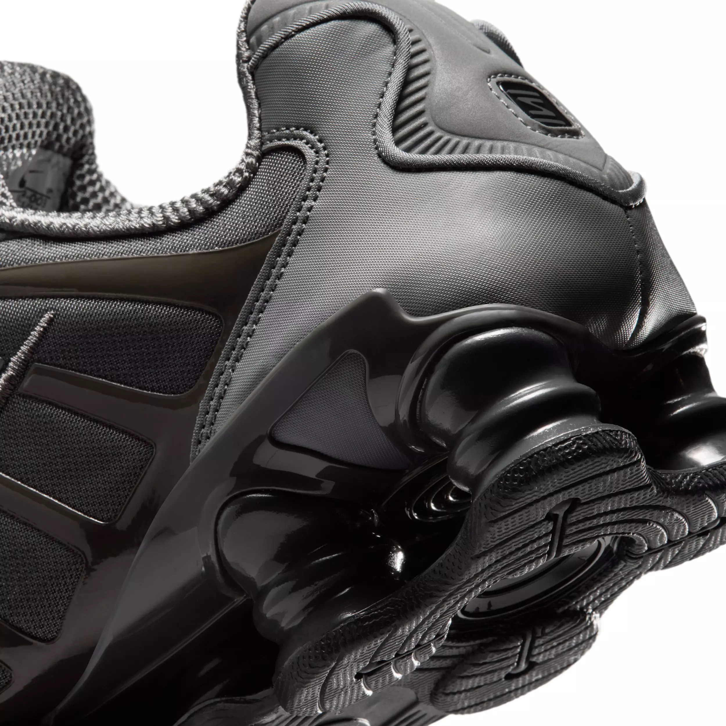 Nike Shox TL "Smoke Grey/Medium Ash/Anthracite/Bright Crimson" Men's Shoe - GREY/MD ASH/ANTHRACITE/CRIMSON