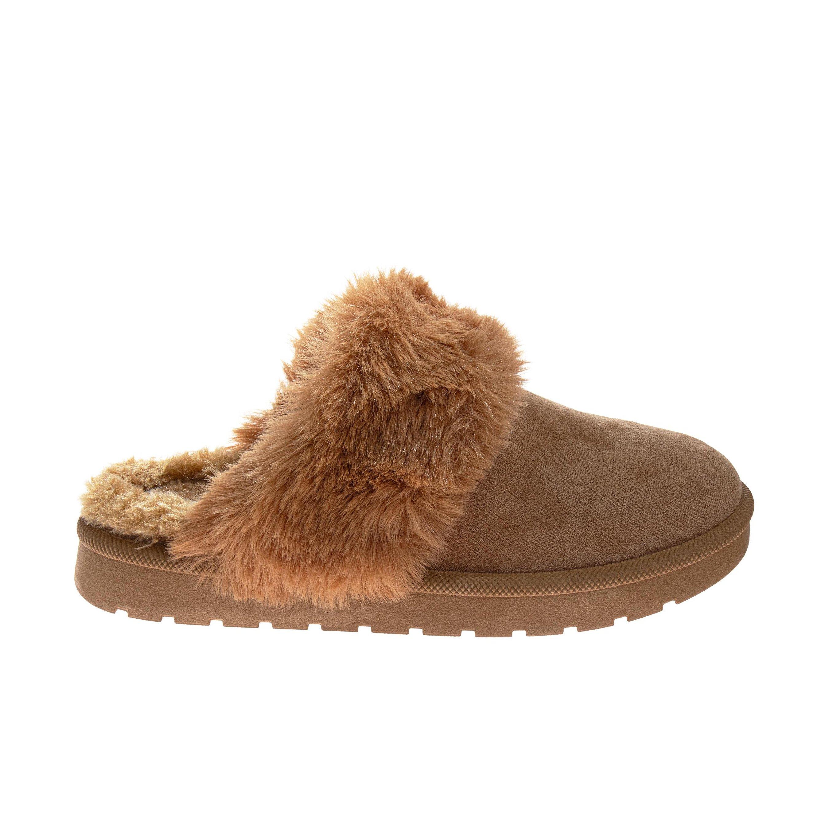 Avalanche Faux Fur "Chestnut" Women's Shoe - CHESTNUT