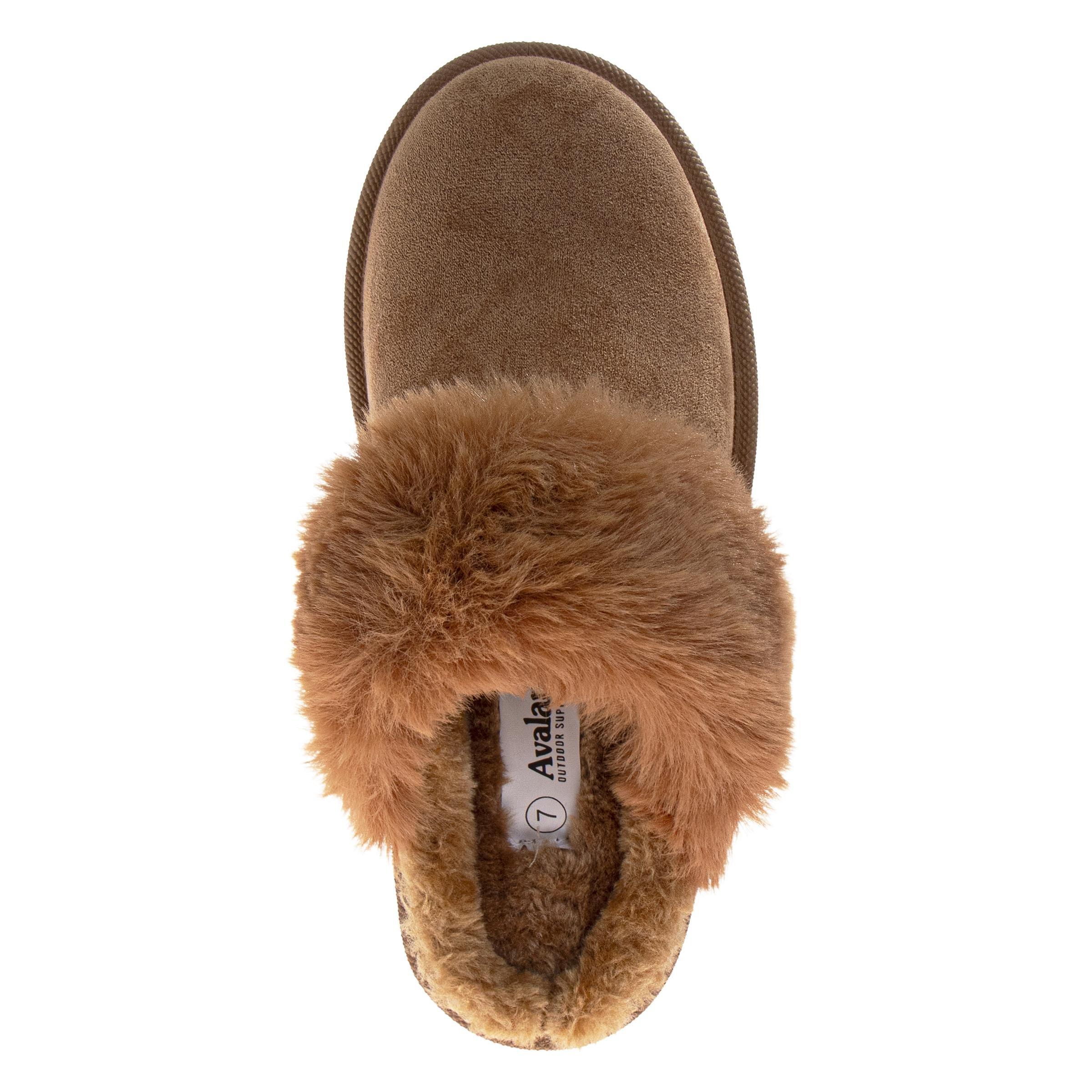 Avalanche Faux Fur "Chestnut" Women's Shoe - CHESTNUT