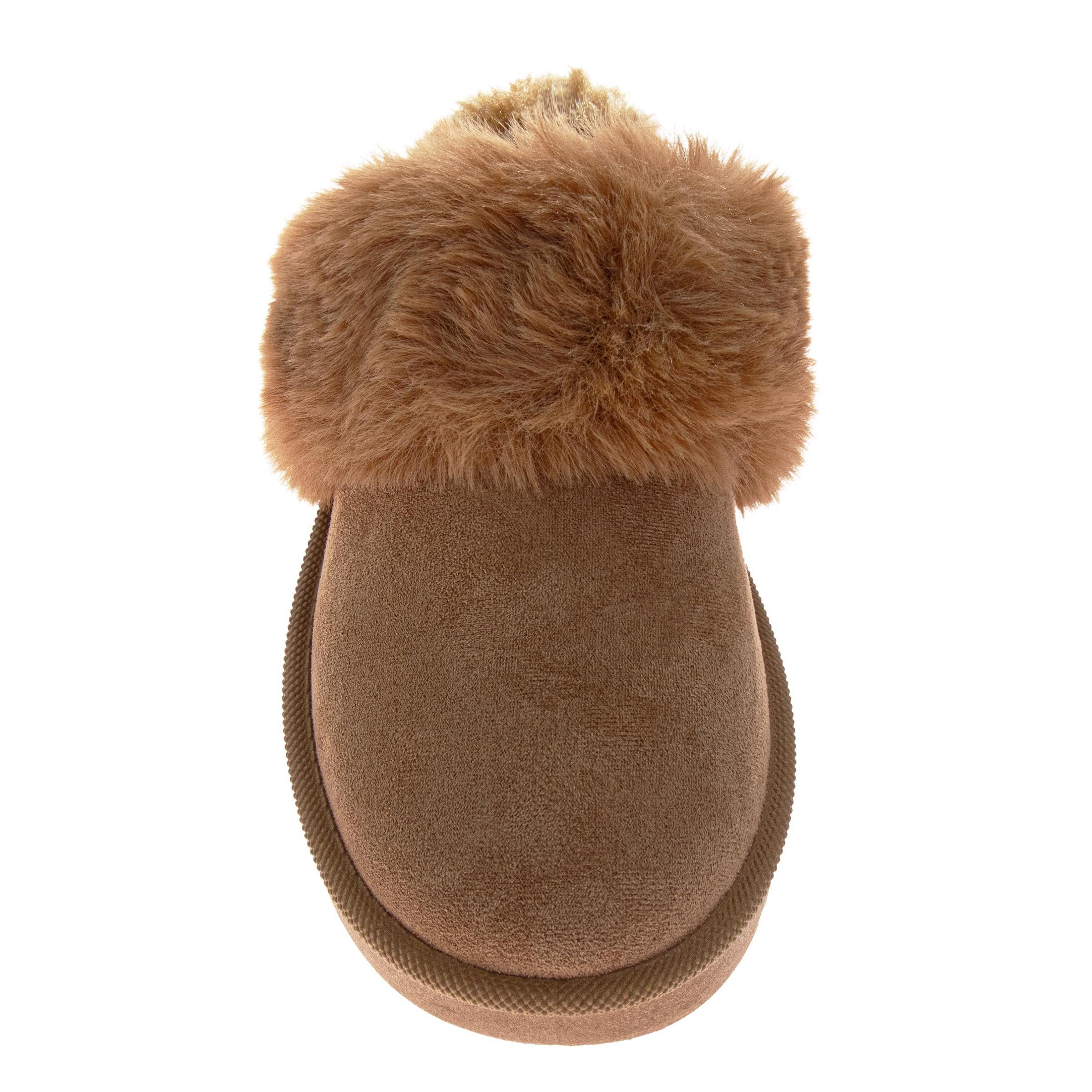 Avalanche Faux Fur "Chestnut" Women's Shoe - CHESTNUT