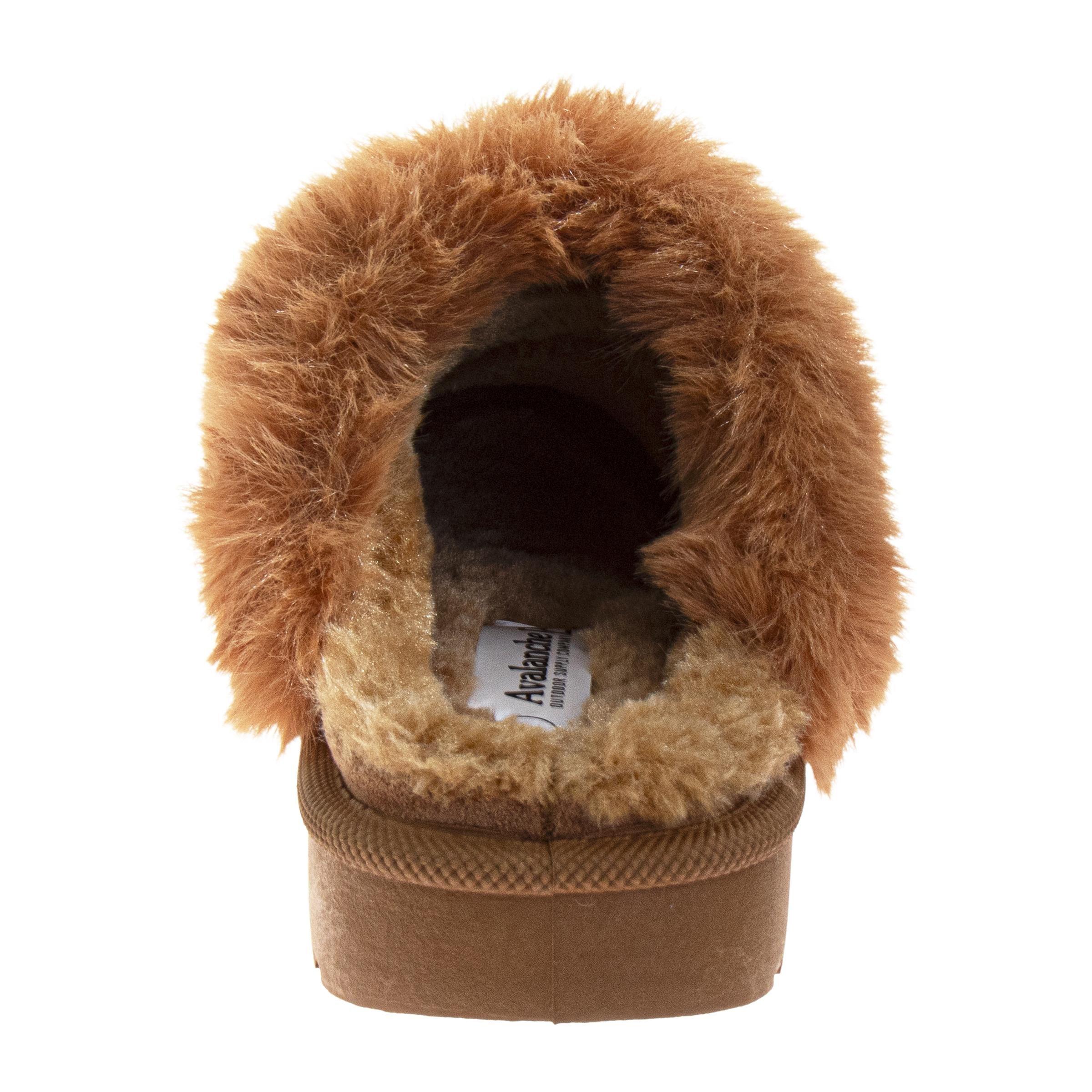 Avalanche Faux Fur "Chestnut" Women's Shoe - CHESTNUT