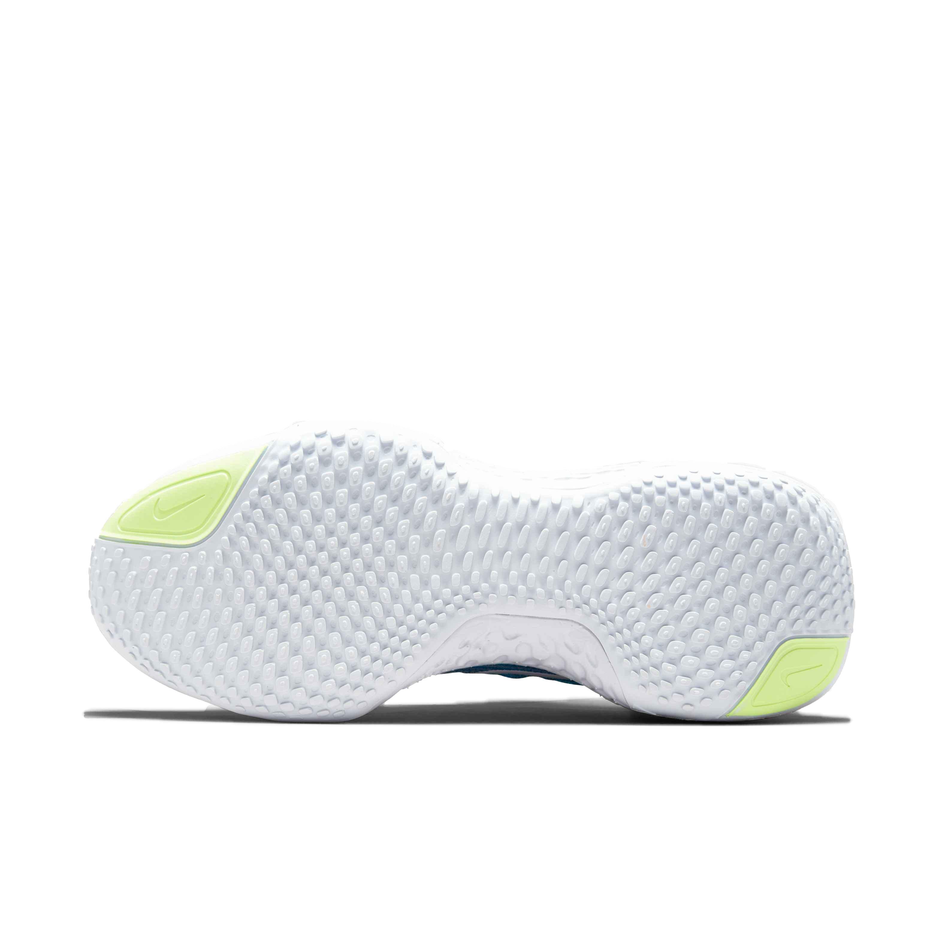 Nike ZoomX Invincible Run Flyknit "Blue Orbit/White/Lime Glow/Football Grey" Men's Running Shoe - BLUE Thumbnail View 6