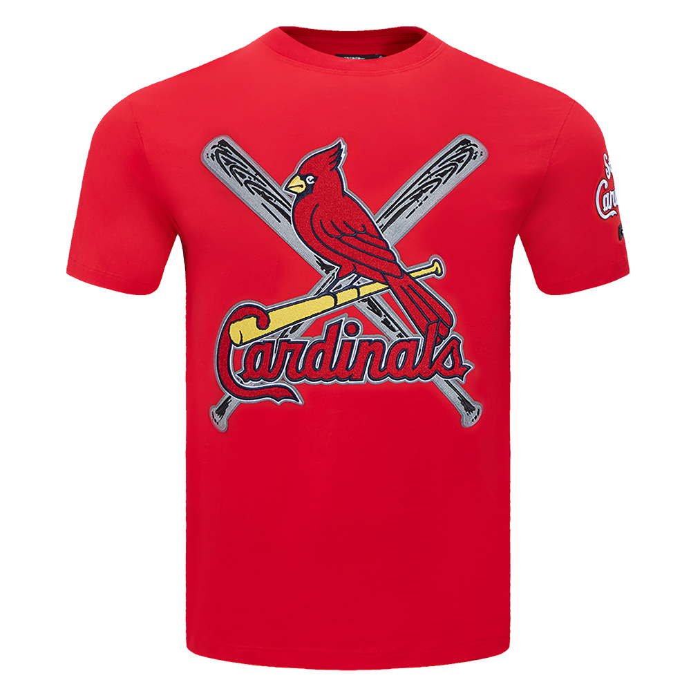 Pro Standard Men's MLB St. Louis Cardinals Mashup Top - Red - RED Thumbnail View 1