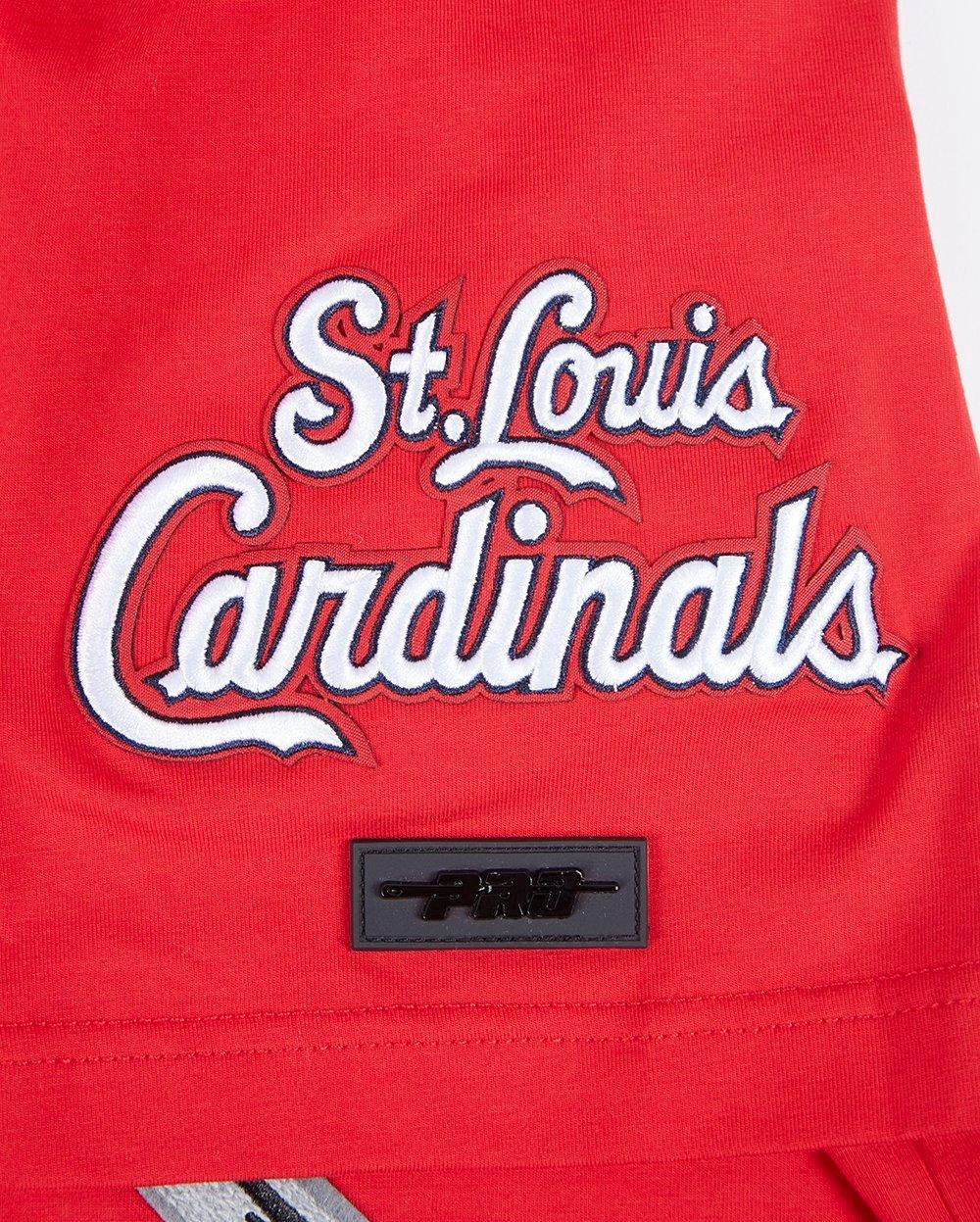 Pro Standard Men's MLB St. Louis Cardinals Mashup Top - Red - RED Thumbnail View 7