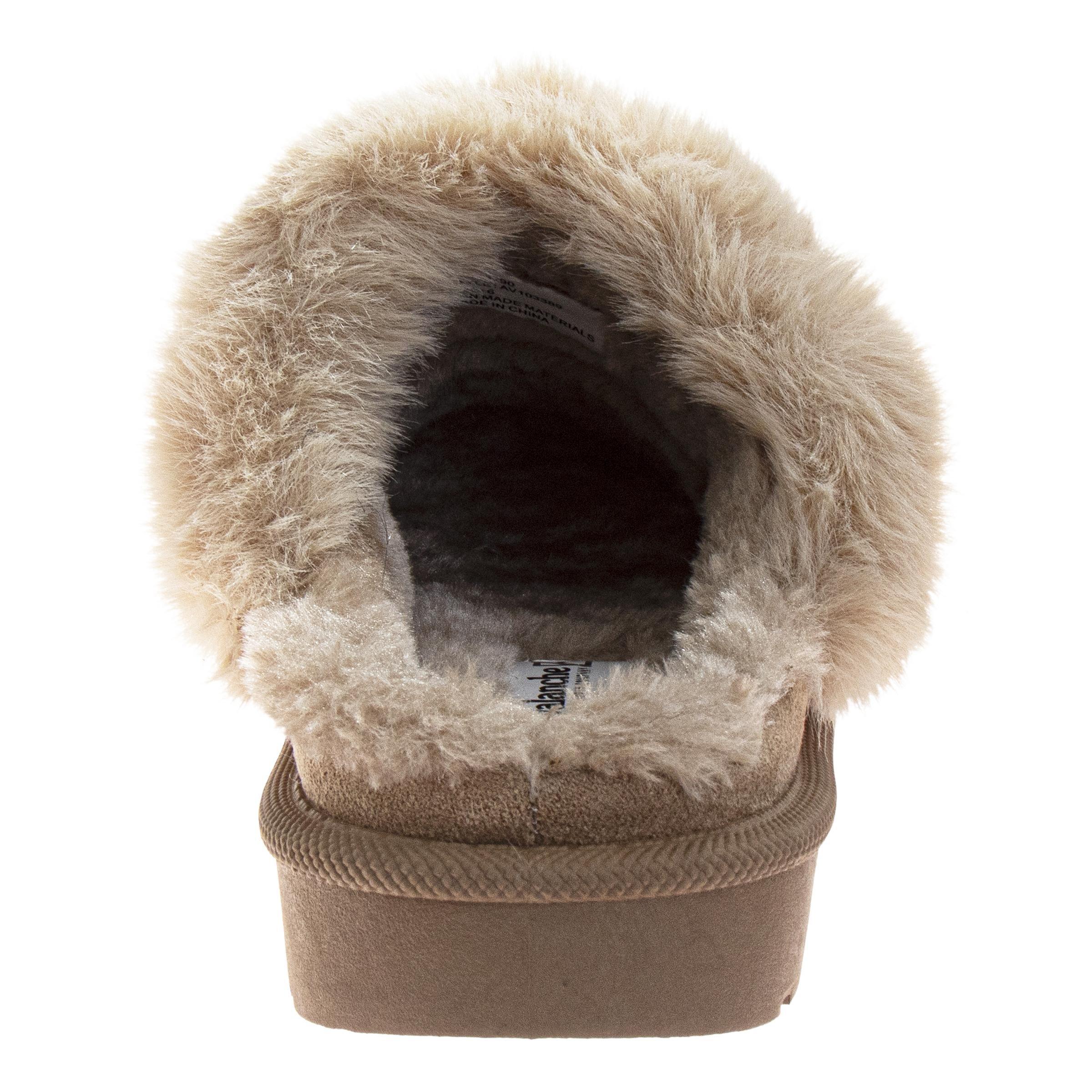 Avalanche Faux Fur "Sand" Women's Shoe - SAND