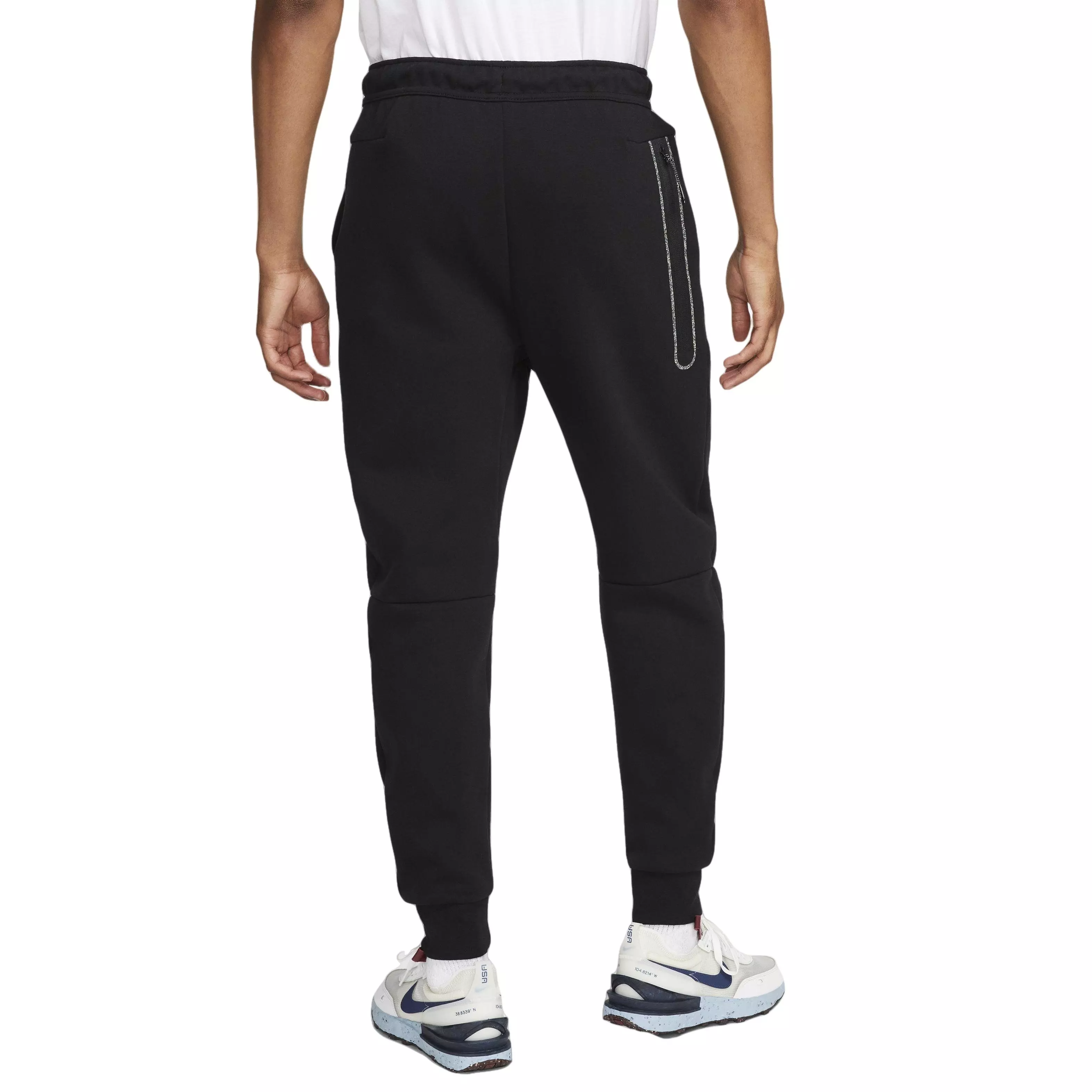 Nike Men's Sportswear Tech Fleece Revival Joggers-Black - BLACK