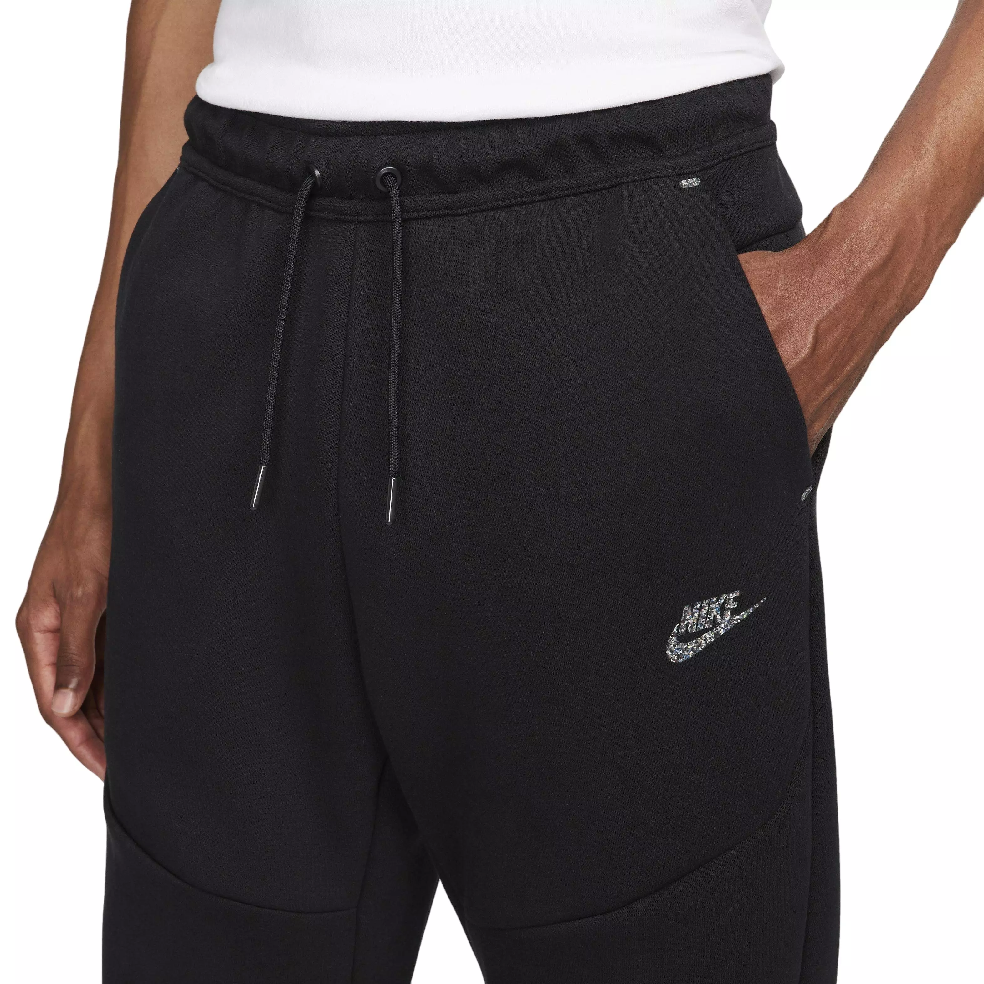 Nike Men's Sportswear Tech Fleece Revival Joggers-Black - BLACK
