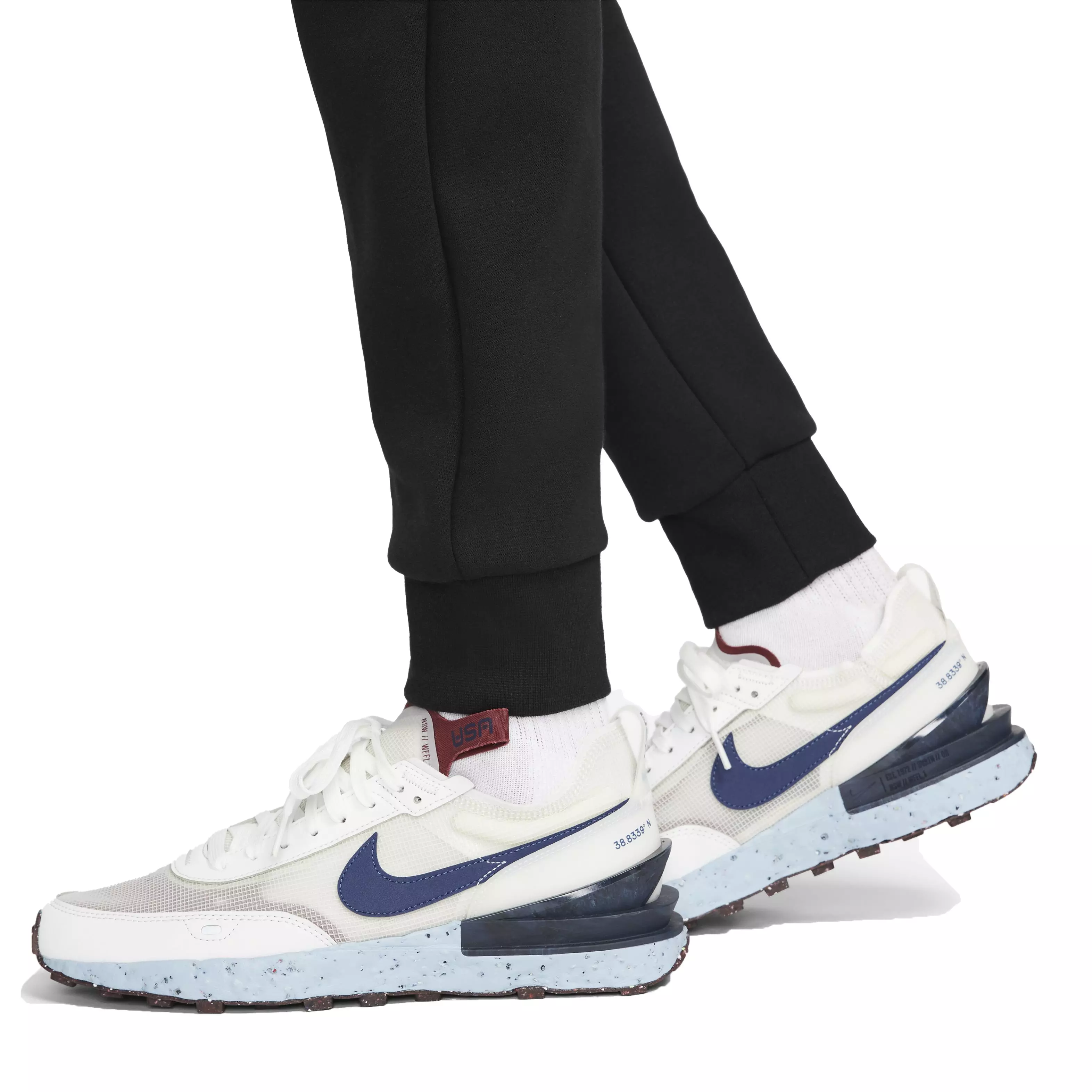 Nike Men's Sportswear Tech Fleece Revival Joggers-Black - BLACK