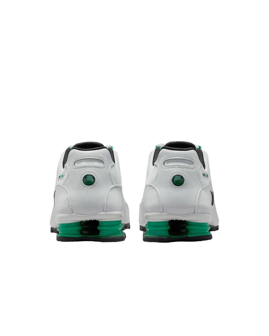 Nike Shox NZ "Grey Fog/Stadium Green/Fir/Black" Men's Shoe - GREY/GREEN/BLACK Thumbnail View 5