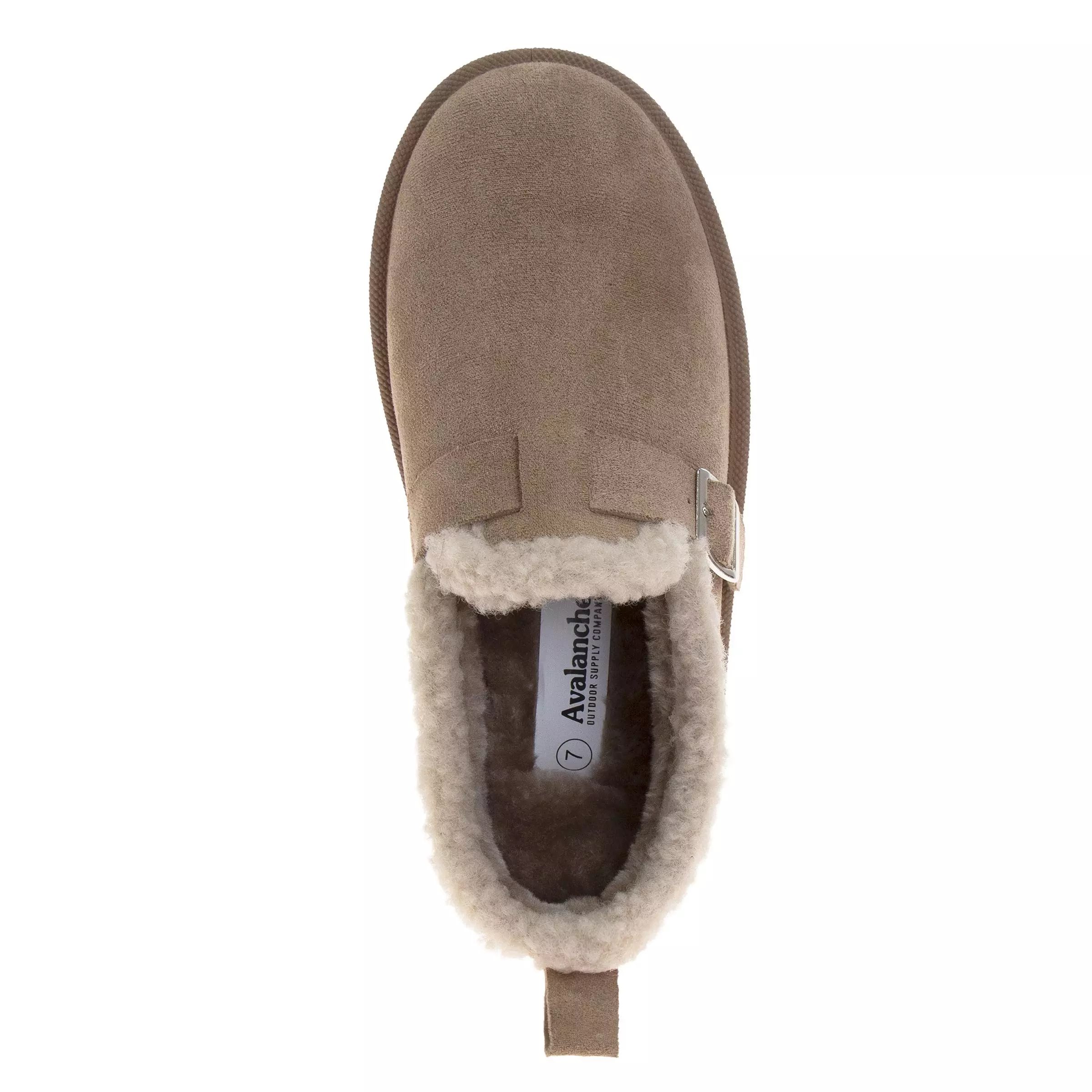 Avalanche Plush Faux Suede "Sand" Women's Shoe - SAND