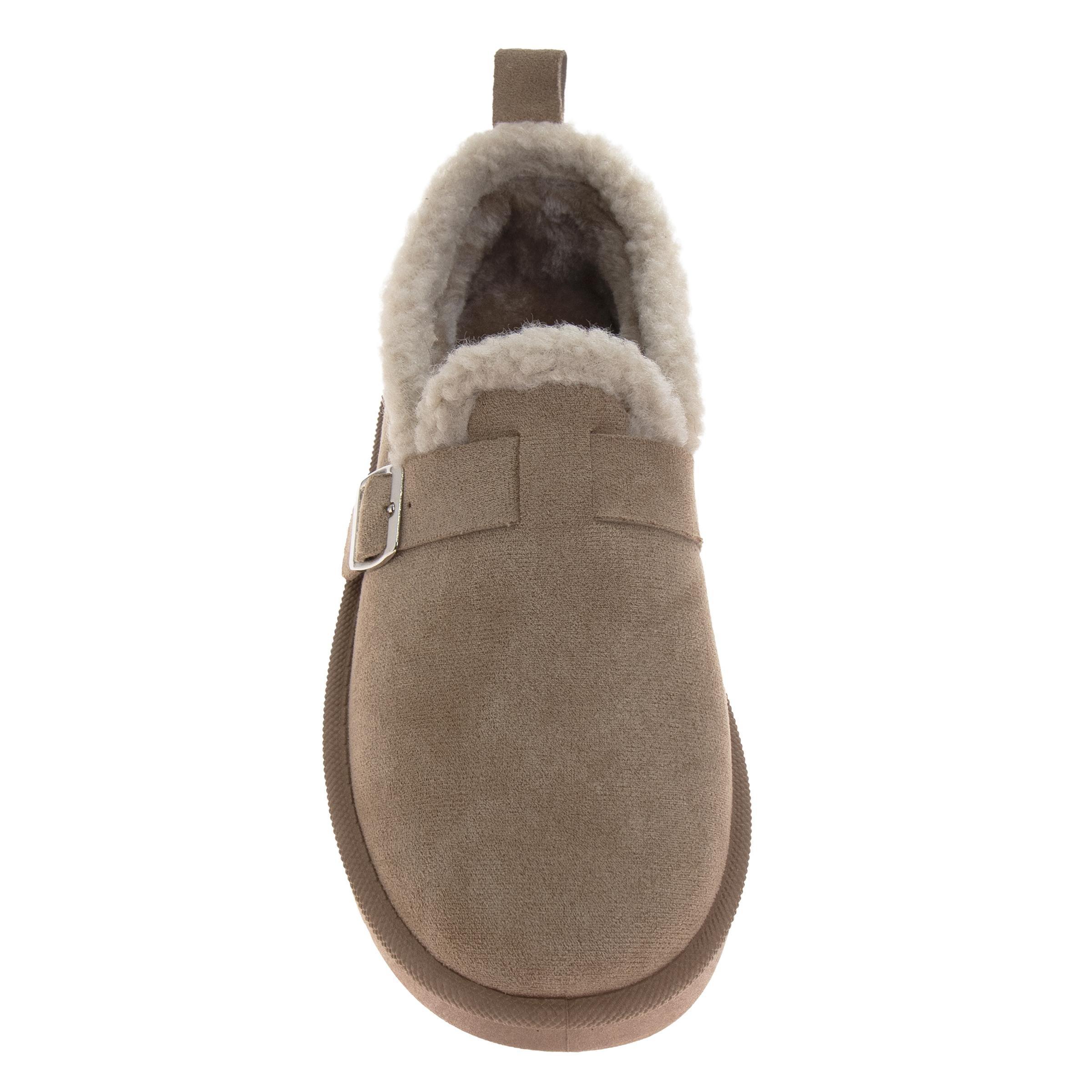 Avalanche Plush Faux Suede "Sand" Women's Shoe - SAND