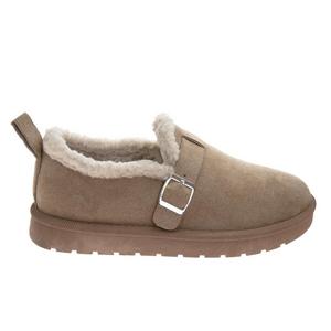 Avalanche Plush Faux Suede "Sand" Women's Shoe - SAND