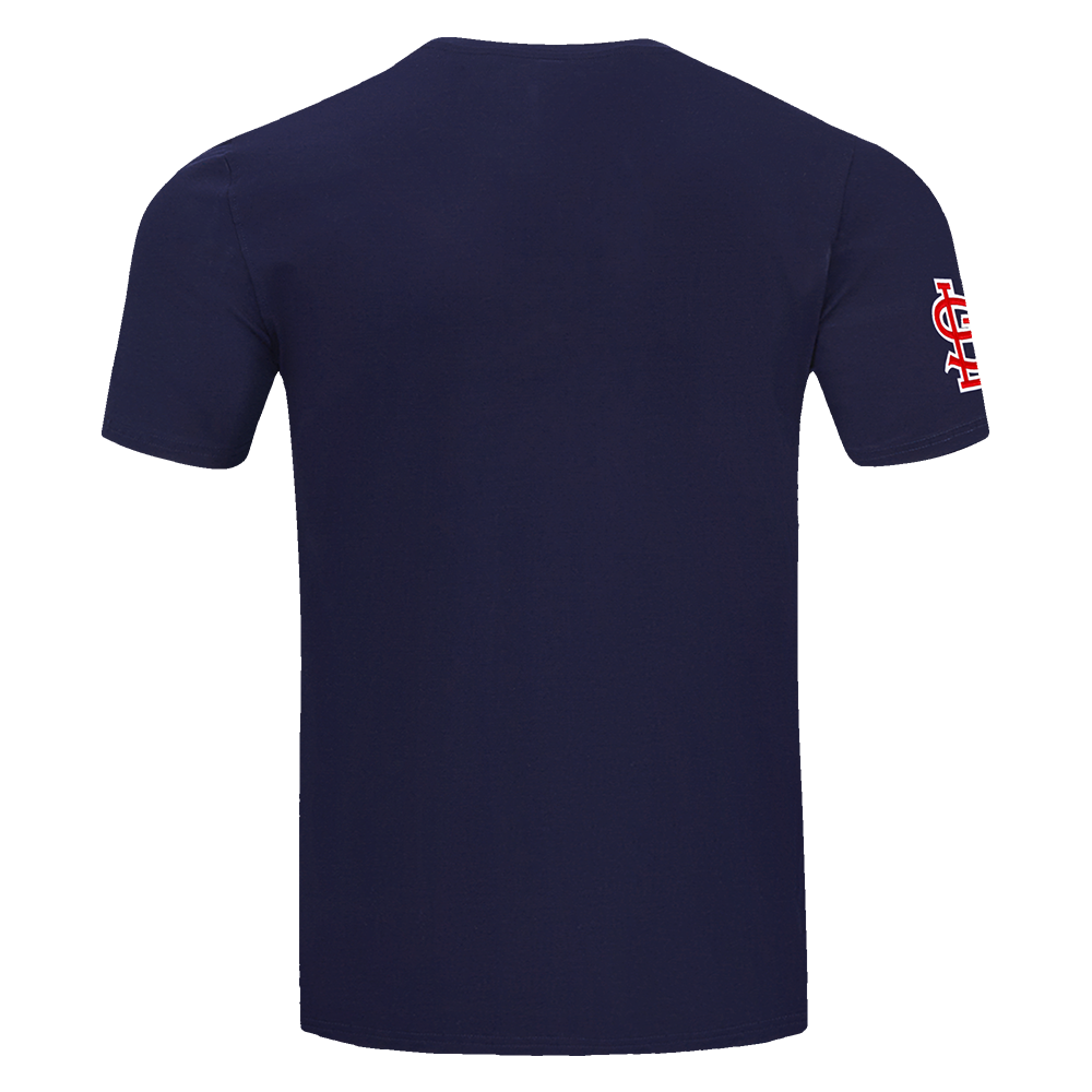 Pro Standard Men's MLB St. Louis Cardinals Old English Tee -Navy - NAVY Thumbnail View 2