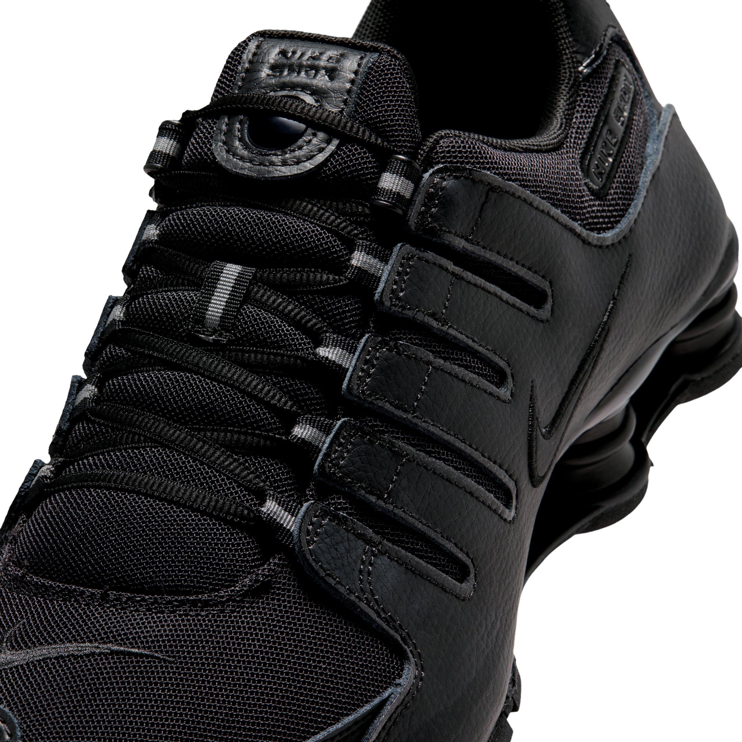 Nike Shox NZ "Black/Black/Black" Men's Shoe - BLACK/BLACK/BLACK Thumbnail View 7