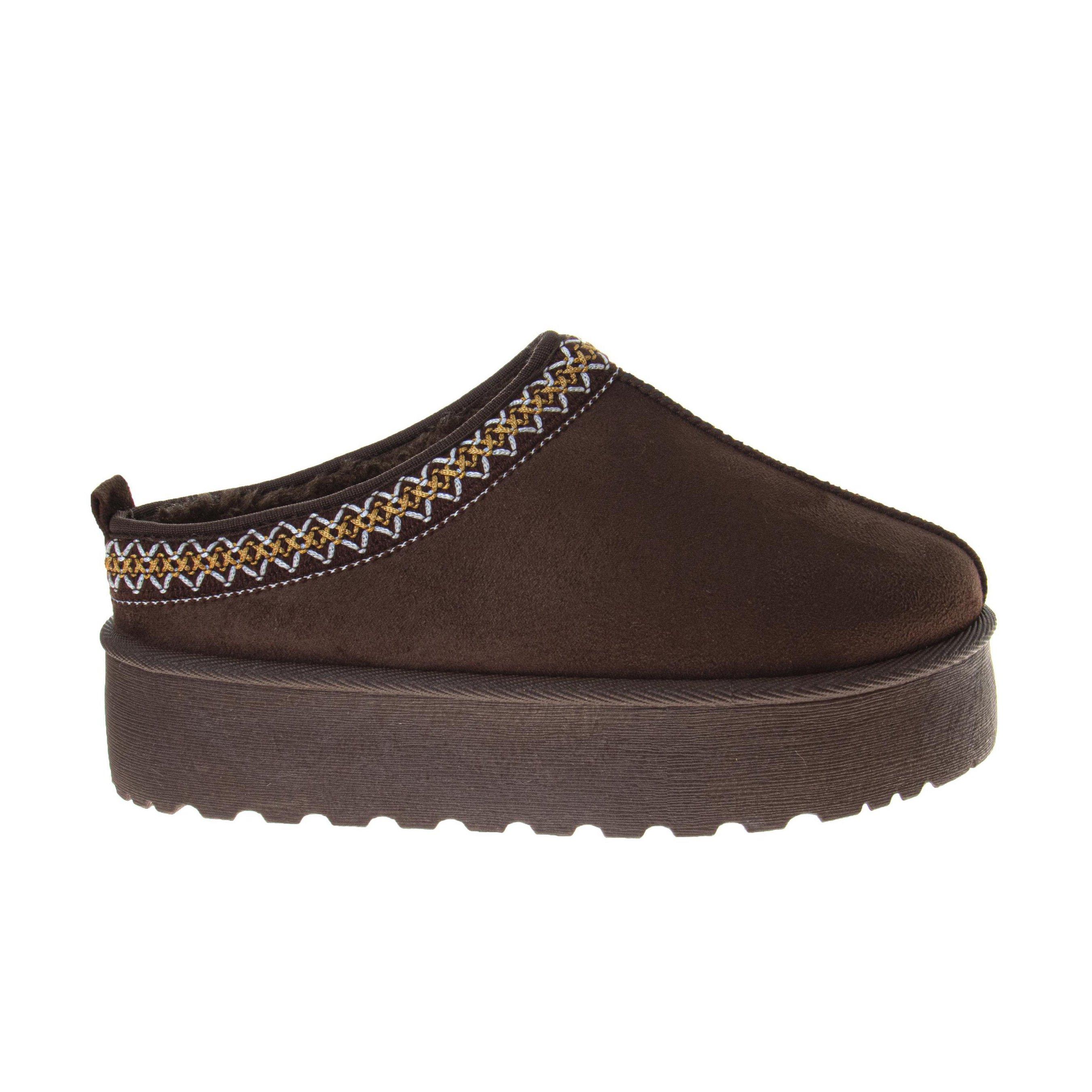 Avalanche Platform "Brown" Women's Shoe - BROWN