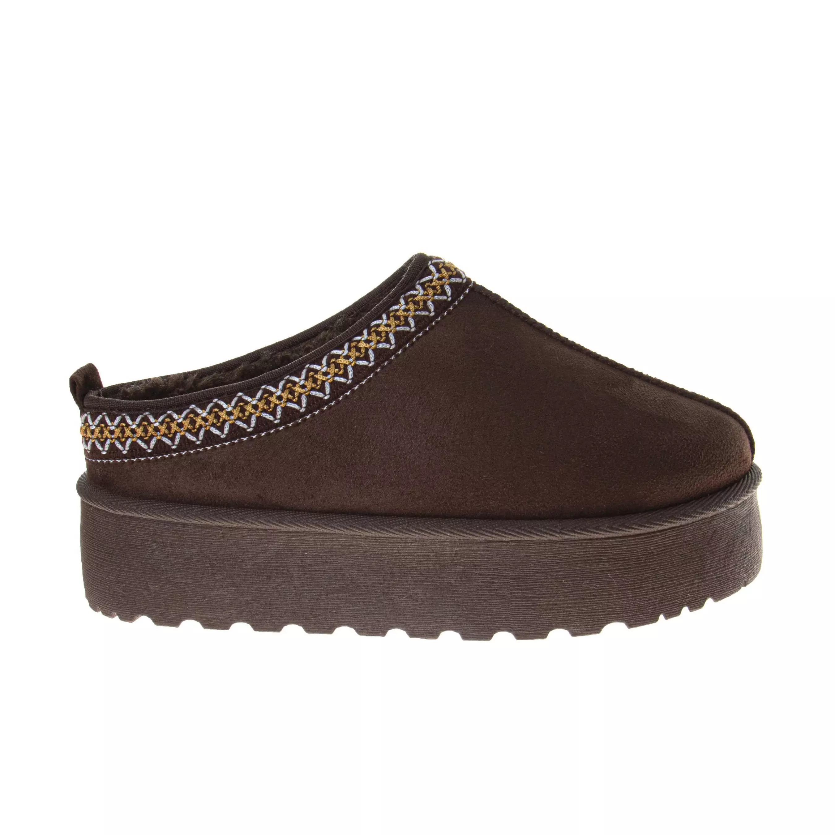 Avalanche Platform "Brown" Women's Shoe - BROWN