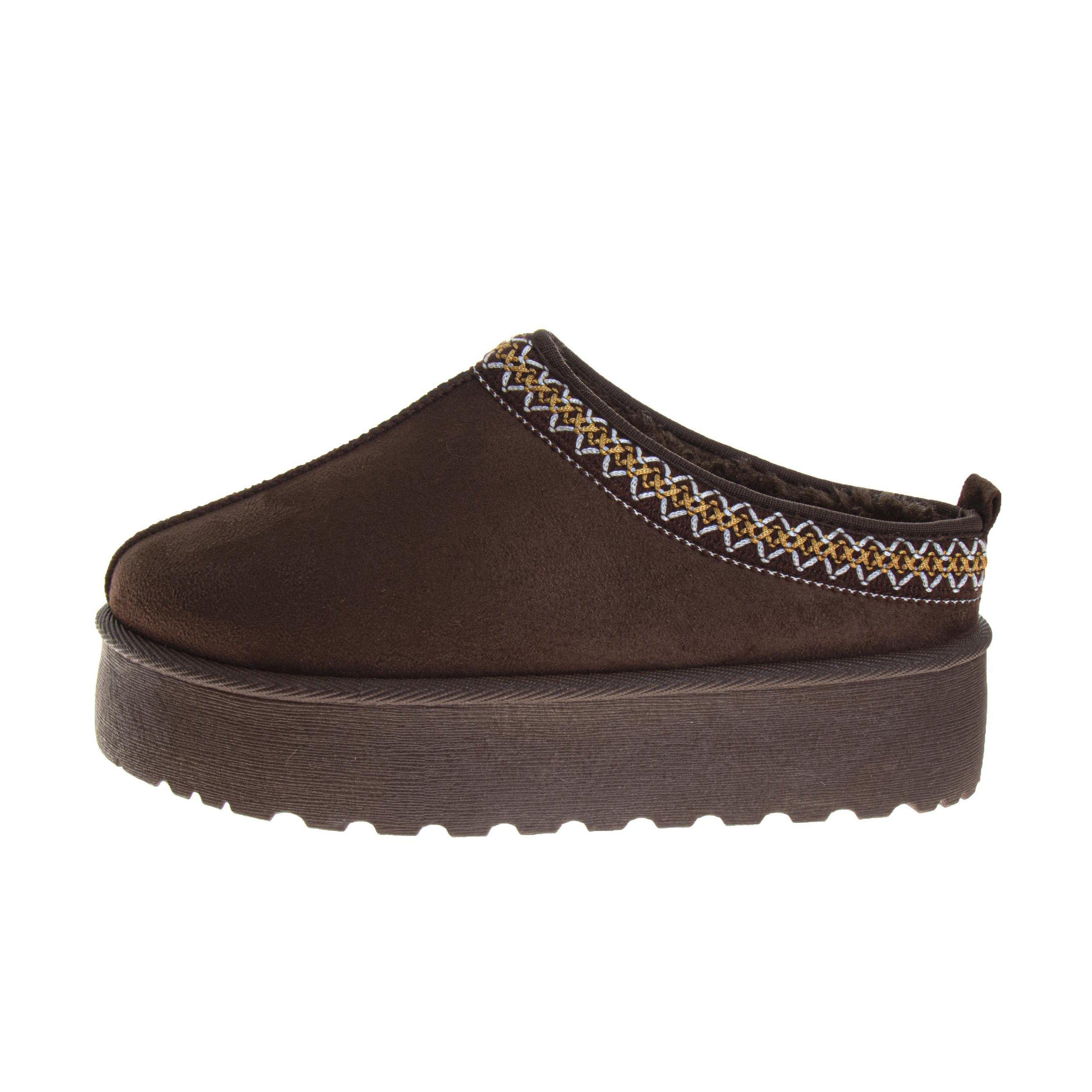 Avalanche Platform "Brown" Women's Shoe - BROWN