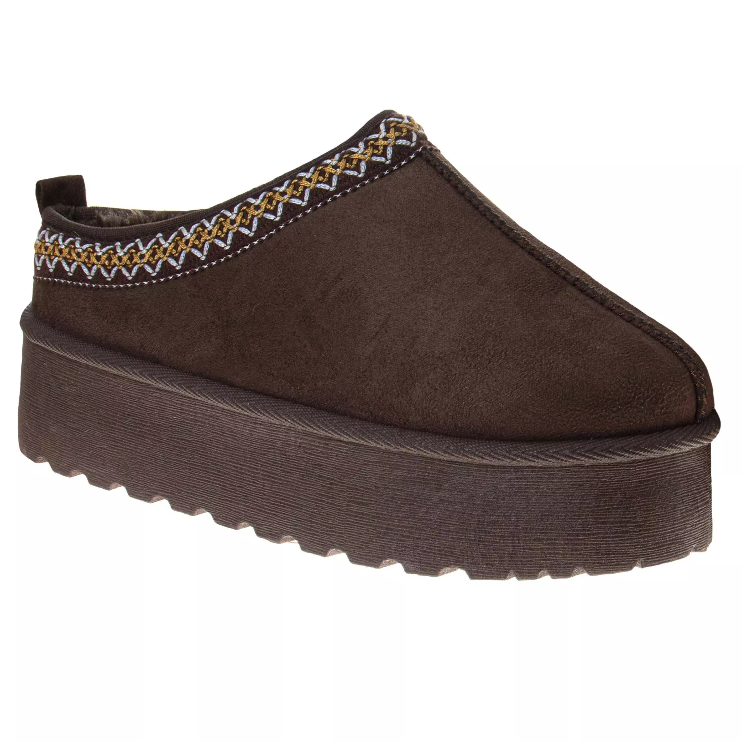 Avalanche Platform "Brown" Women's Shoe - BROWN