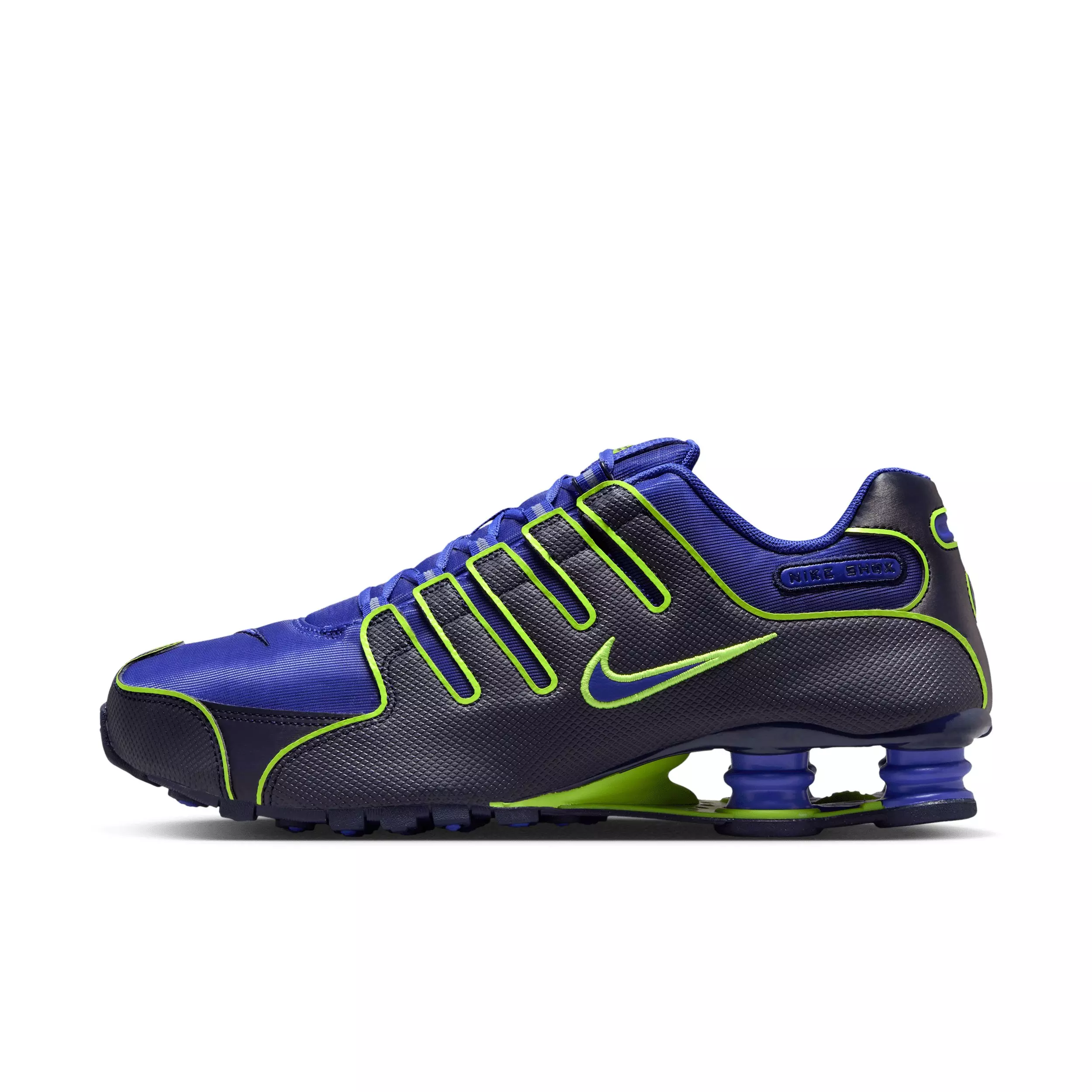 Nike Shox NZ "Lapis/Blue Void/Volt/Lapis" Men's Shoe - LAPIS/BLUE/VOLT/LAPIS